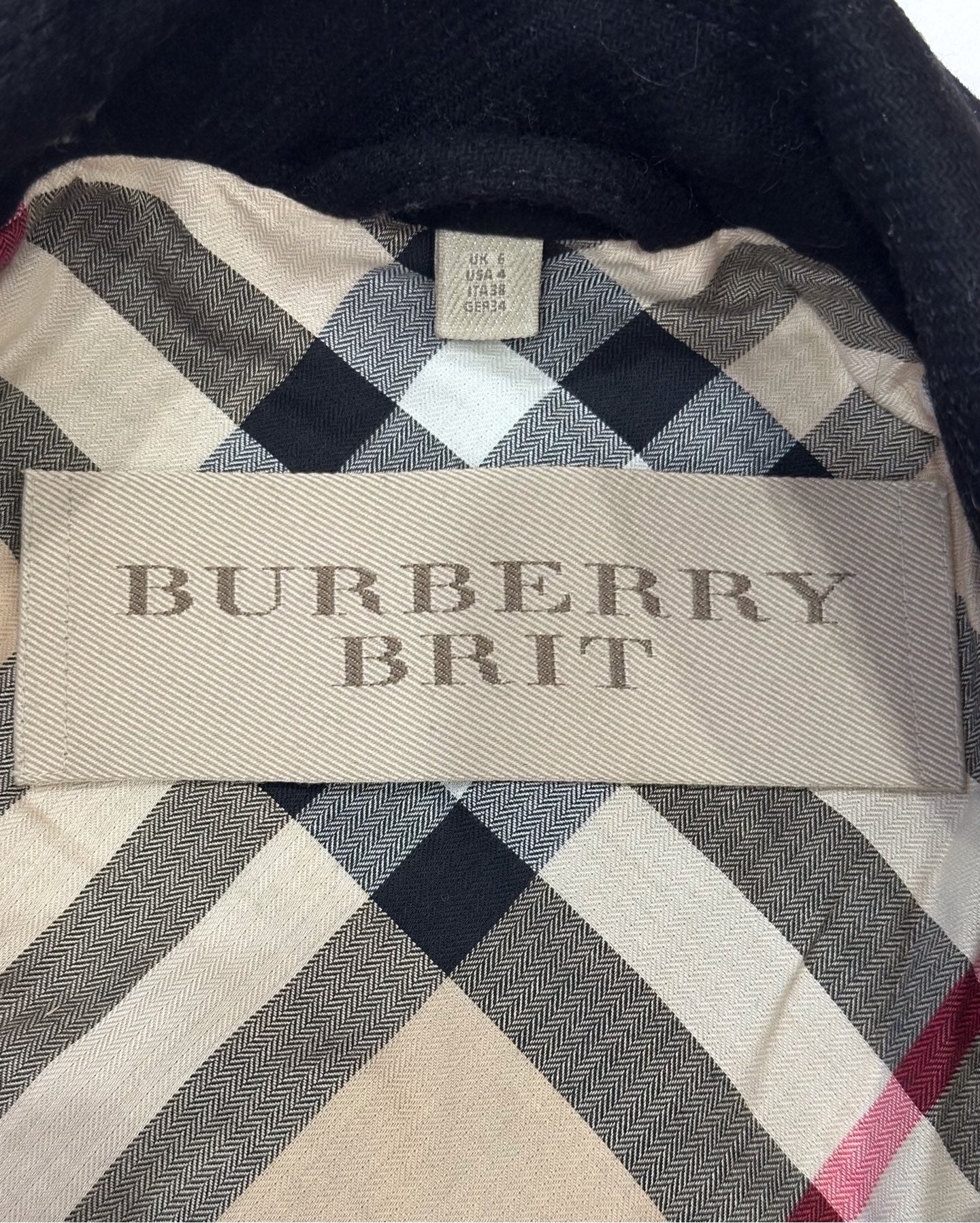 Burberry - Brit - Wool - Black - (6)