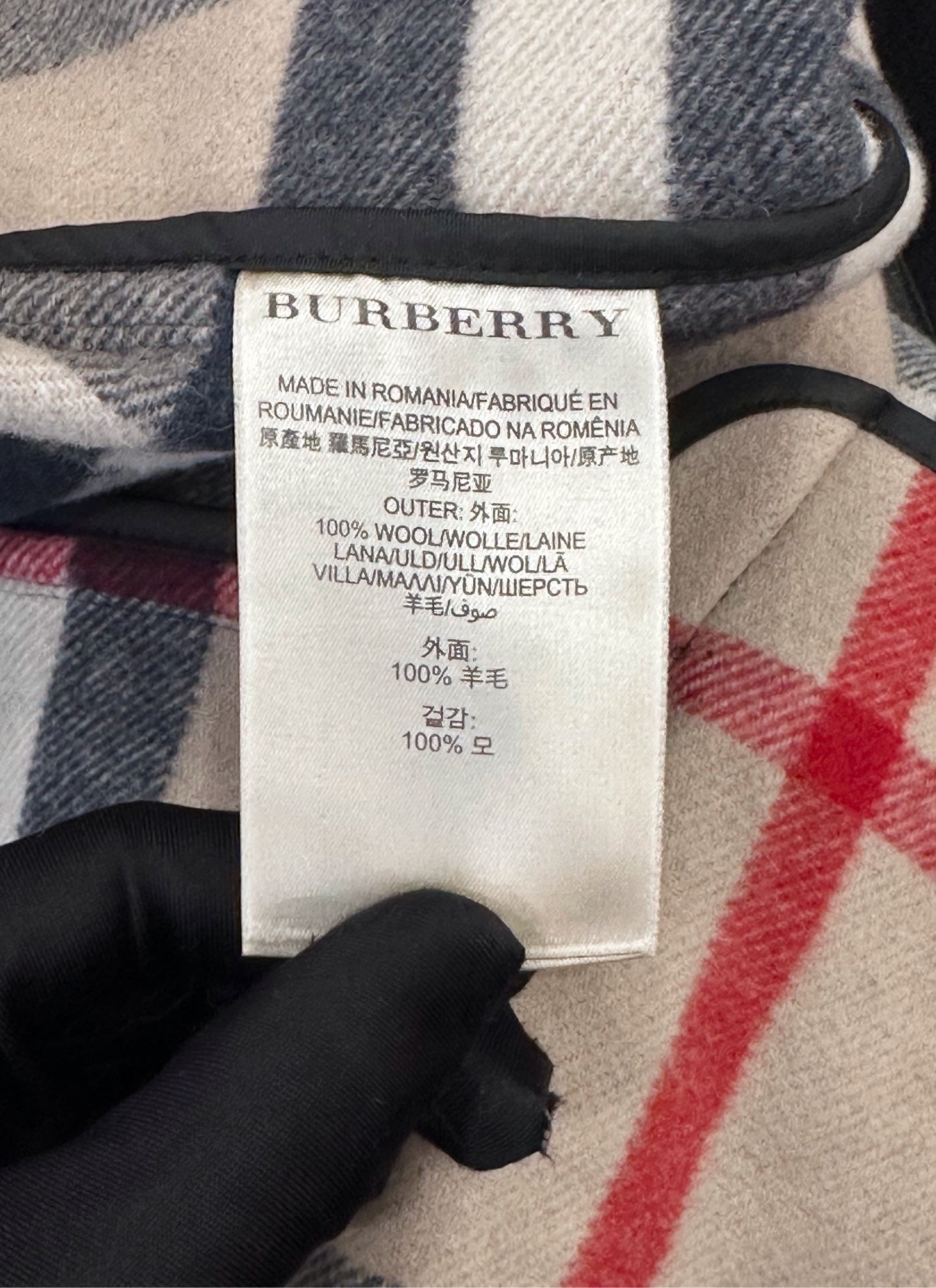 Burberry - Brit - Wool - Black - (6)