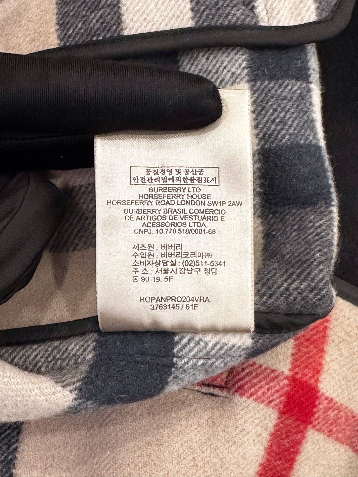 Burberry - Brit - Wool - Black - (6)