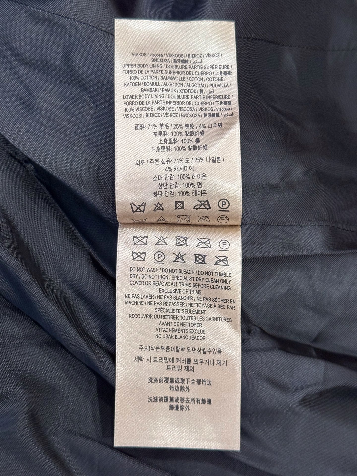 Burberry - Brit - Wool - Black - (6)