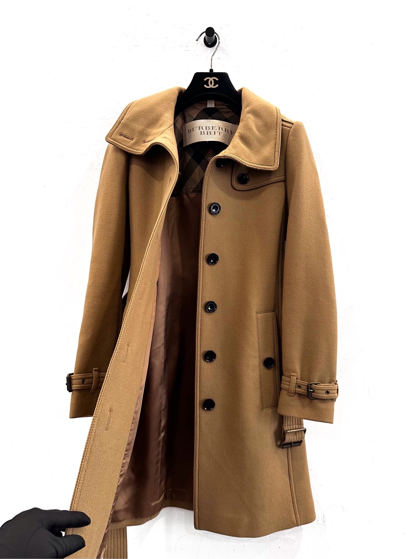 Burberry - Brit - Wool - Camel - (4)