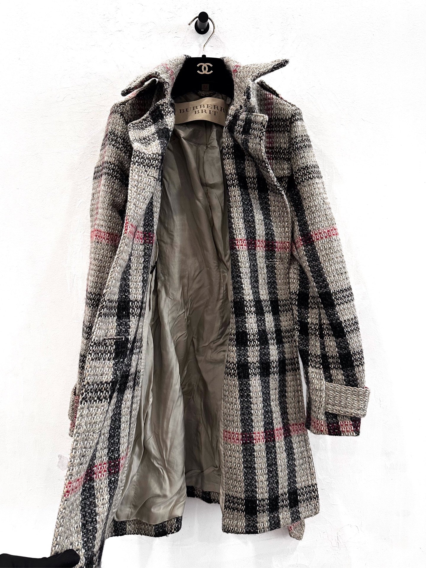 Burberry - Brit - Wool - Grey - (6)