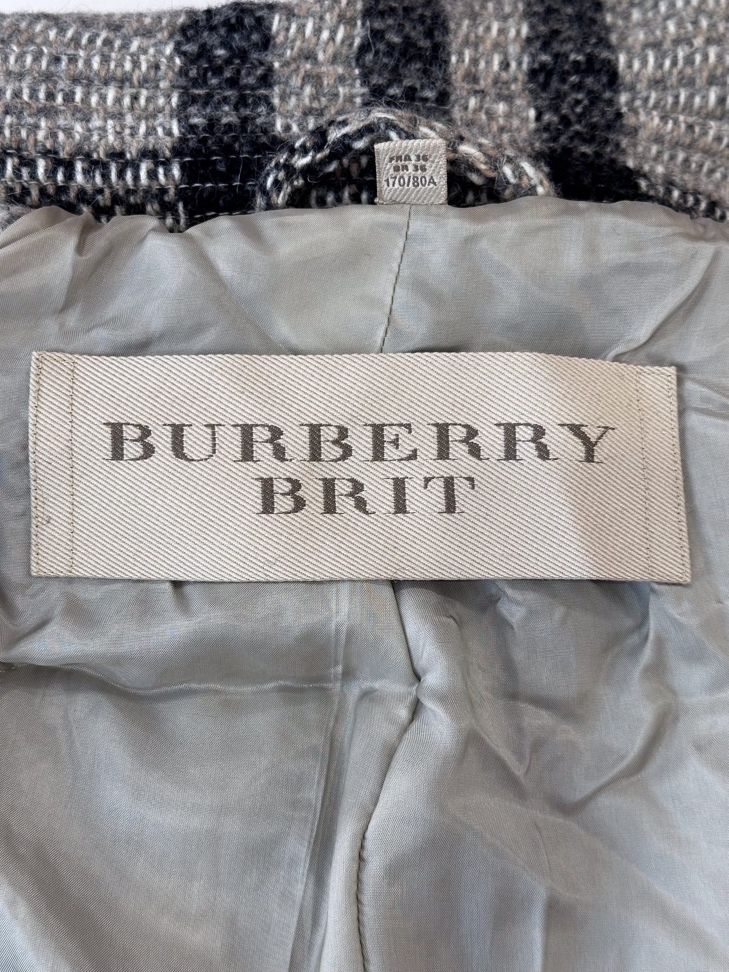 Burberry - Brit - Wool - Grey - (6)