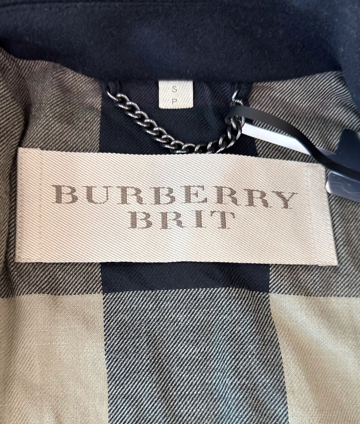 Burberry - Brit - Wool - Navy - (S)