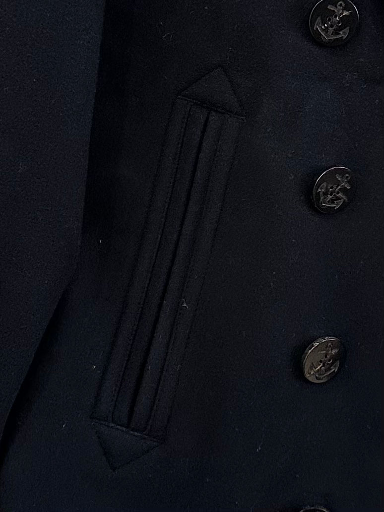 Burberry - Brit - Wool - Navy - (S)