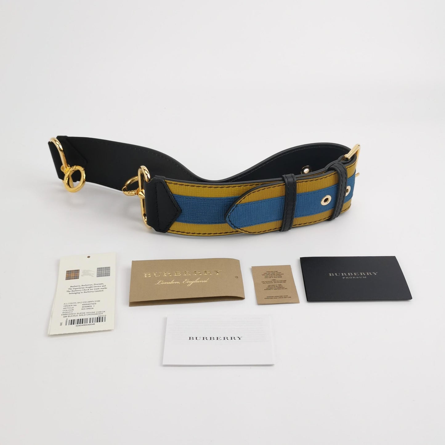 Burberry - Buckle - Leather - Multicolour - (small)