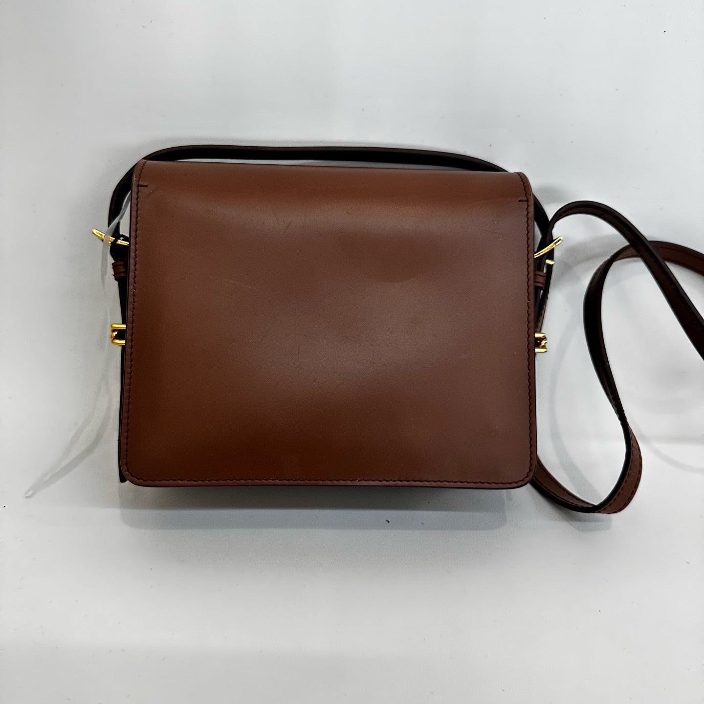 Burberry - Crossbody Bag - Leather - Brown - (Small)
