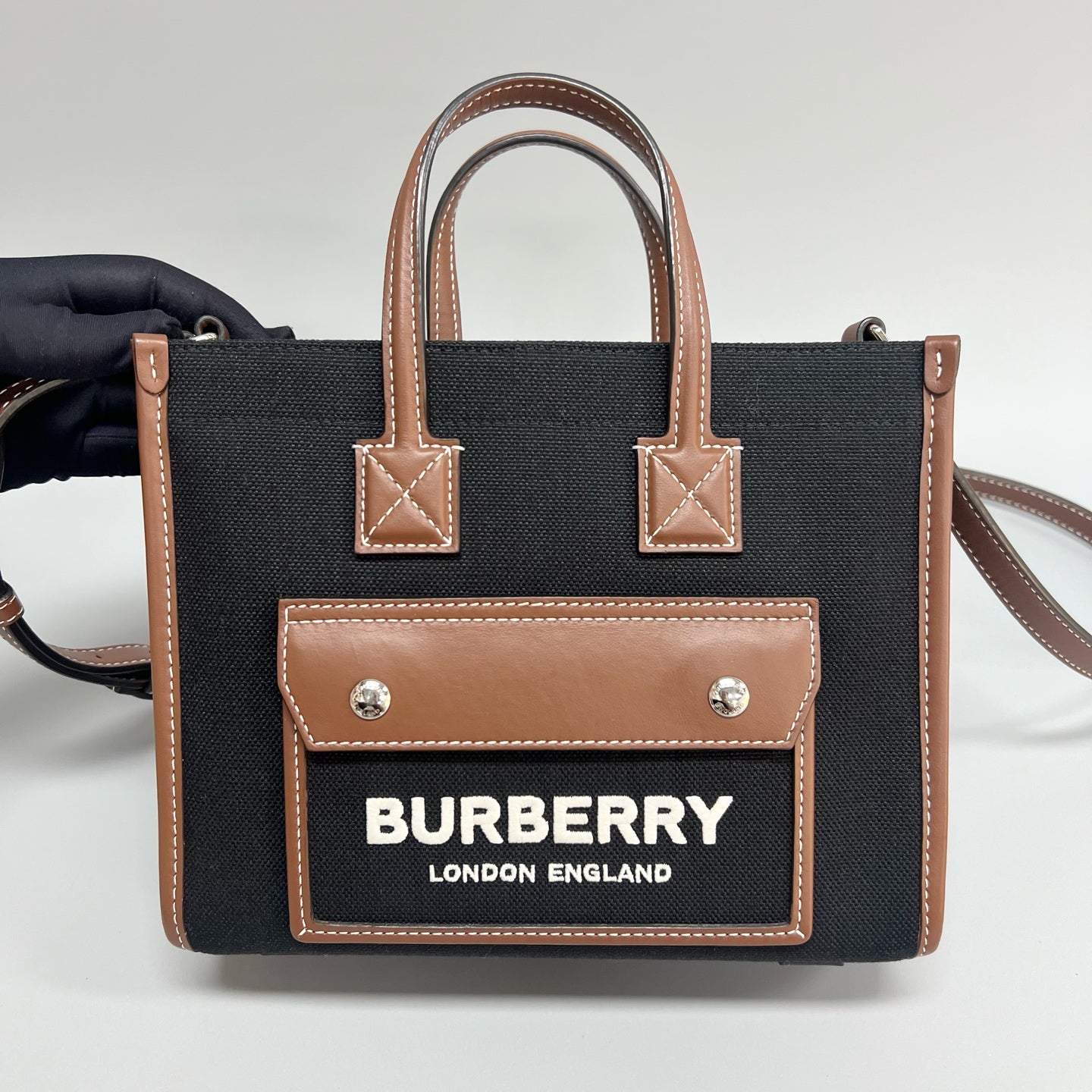 Burberry - Freya - Cloth - Black - (mini)