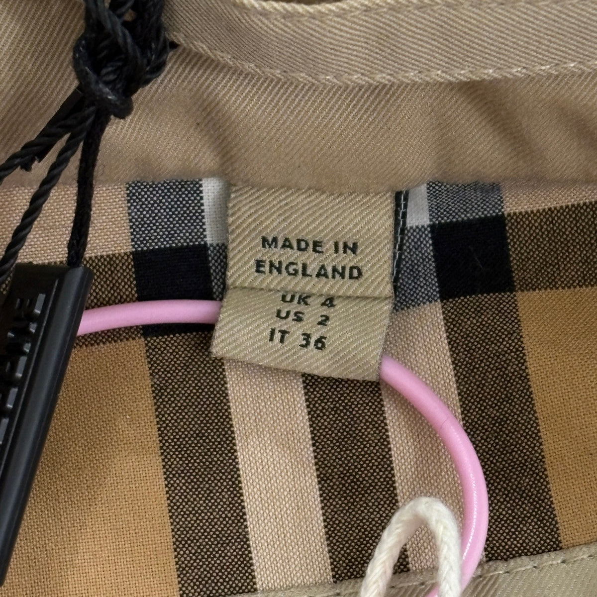 Burberry - Kensington - Cotton - Beige - (36)