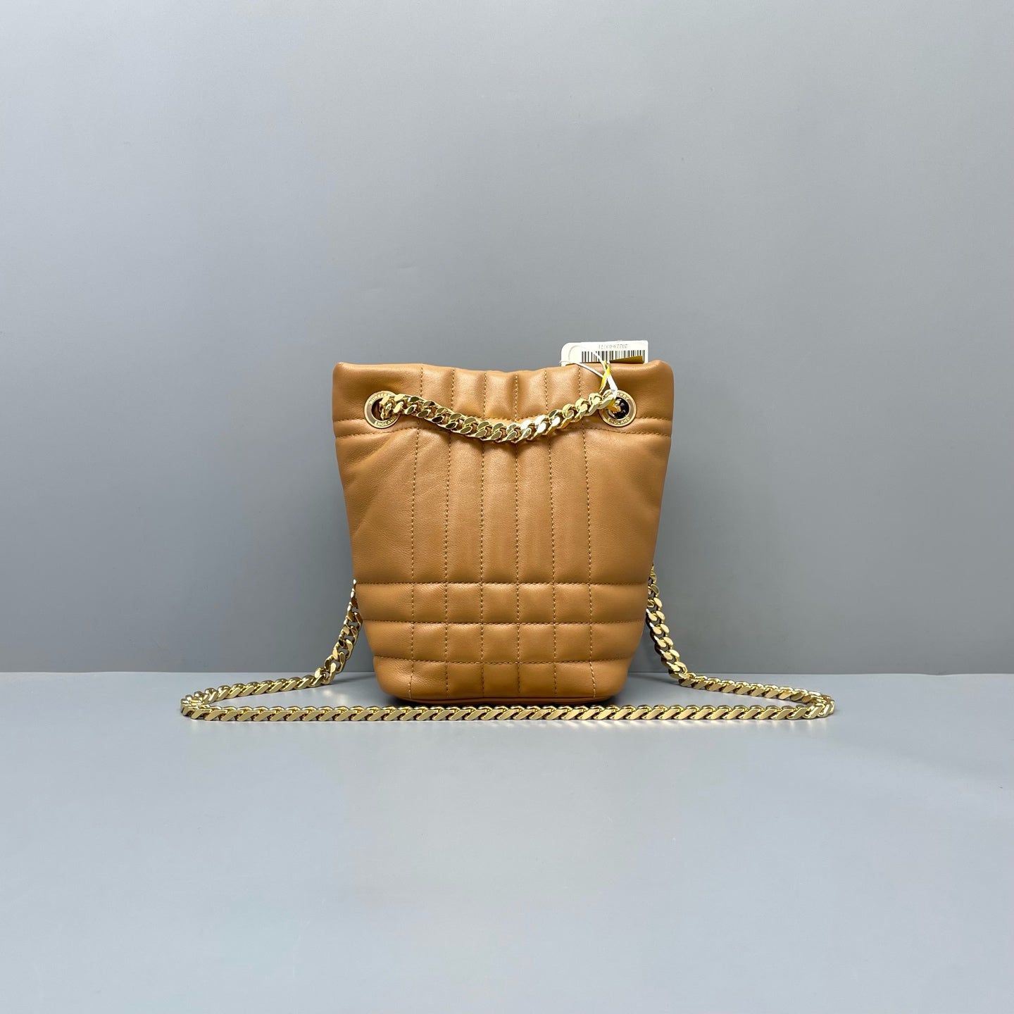 Burberry - Lola Bucket Bag - Leather - Caramel - (Mini)