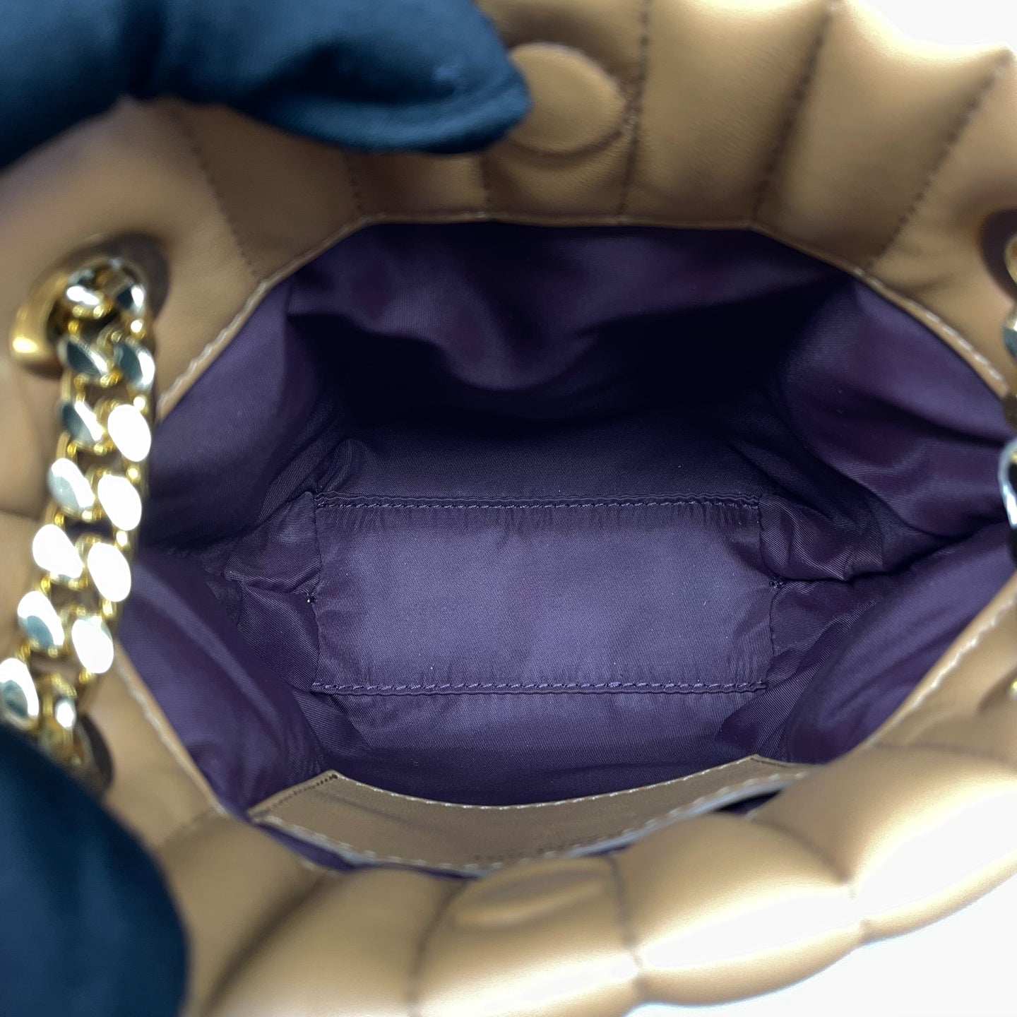 Burberry - Lola Bucket Bag - Leather - Caramel - (Mini)