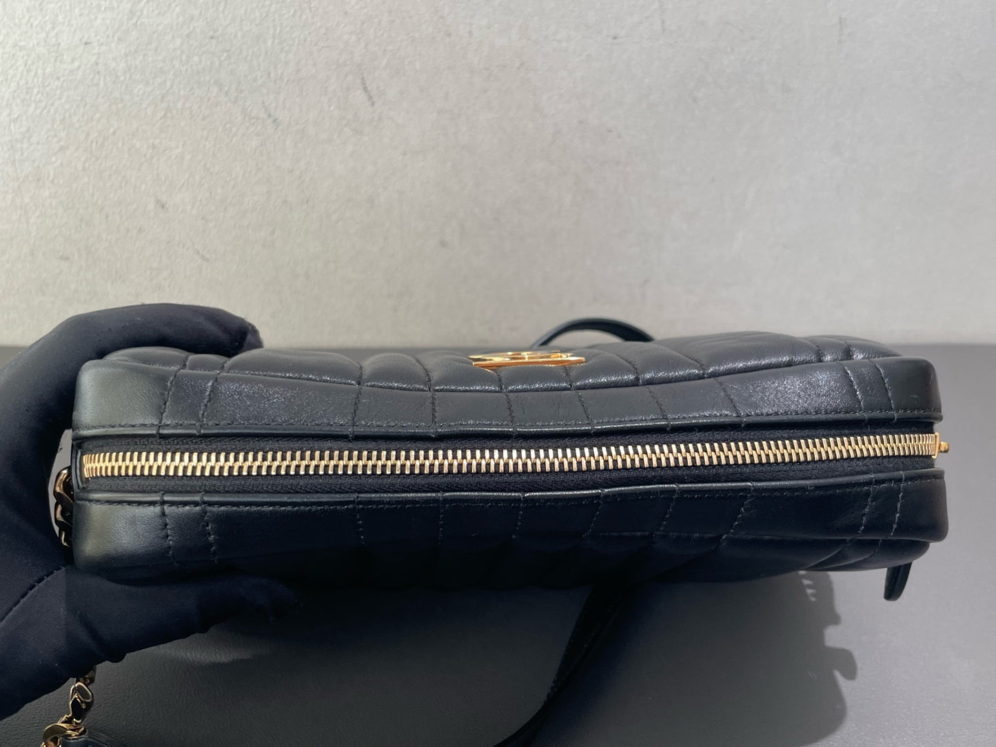 Burberry - Lola Camera Bag - Leather - Black - (small)