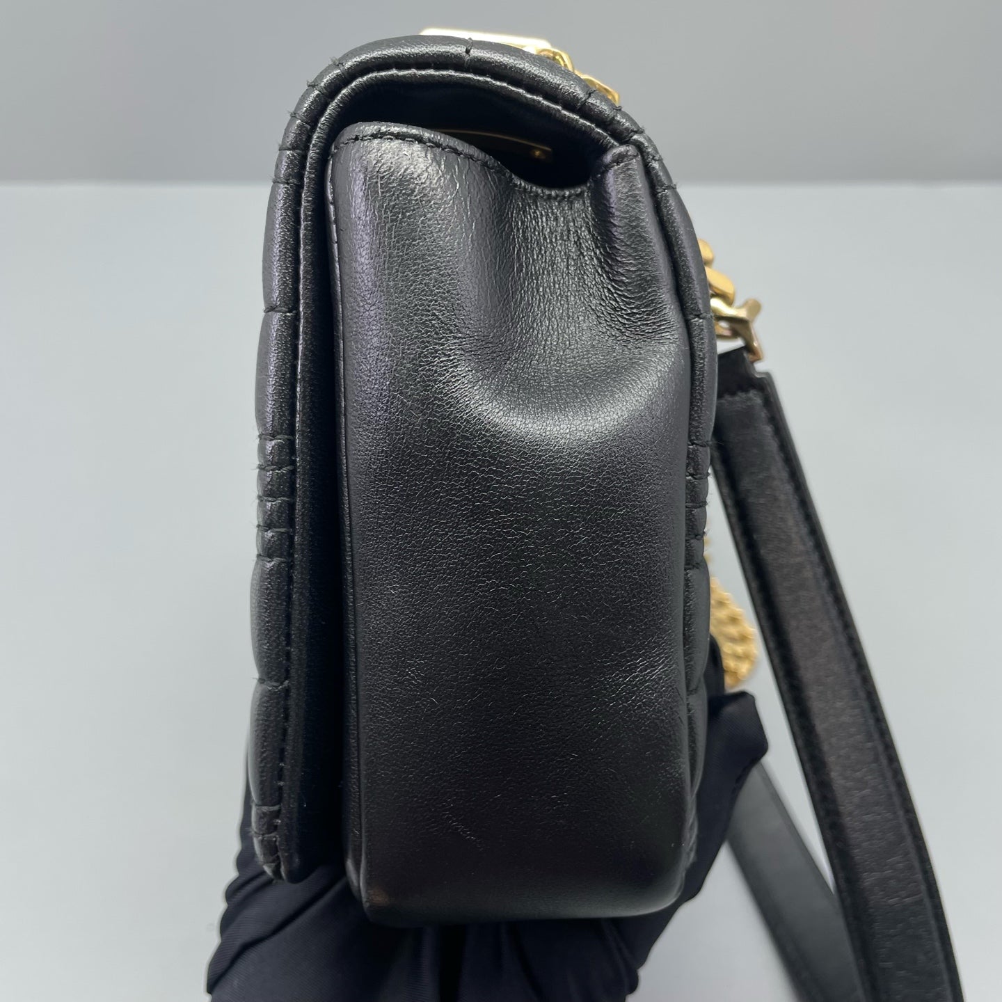 Burberry - Lola - Leather - Black - (Small)