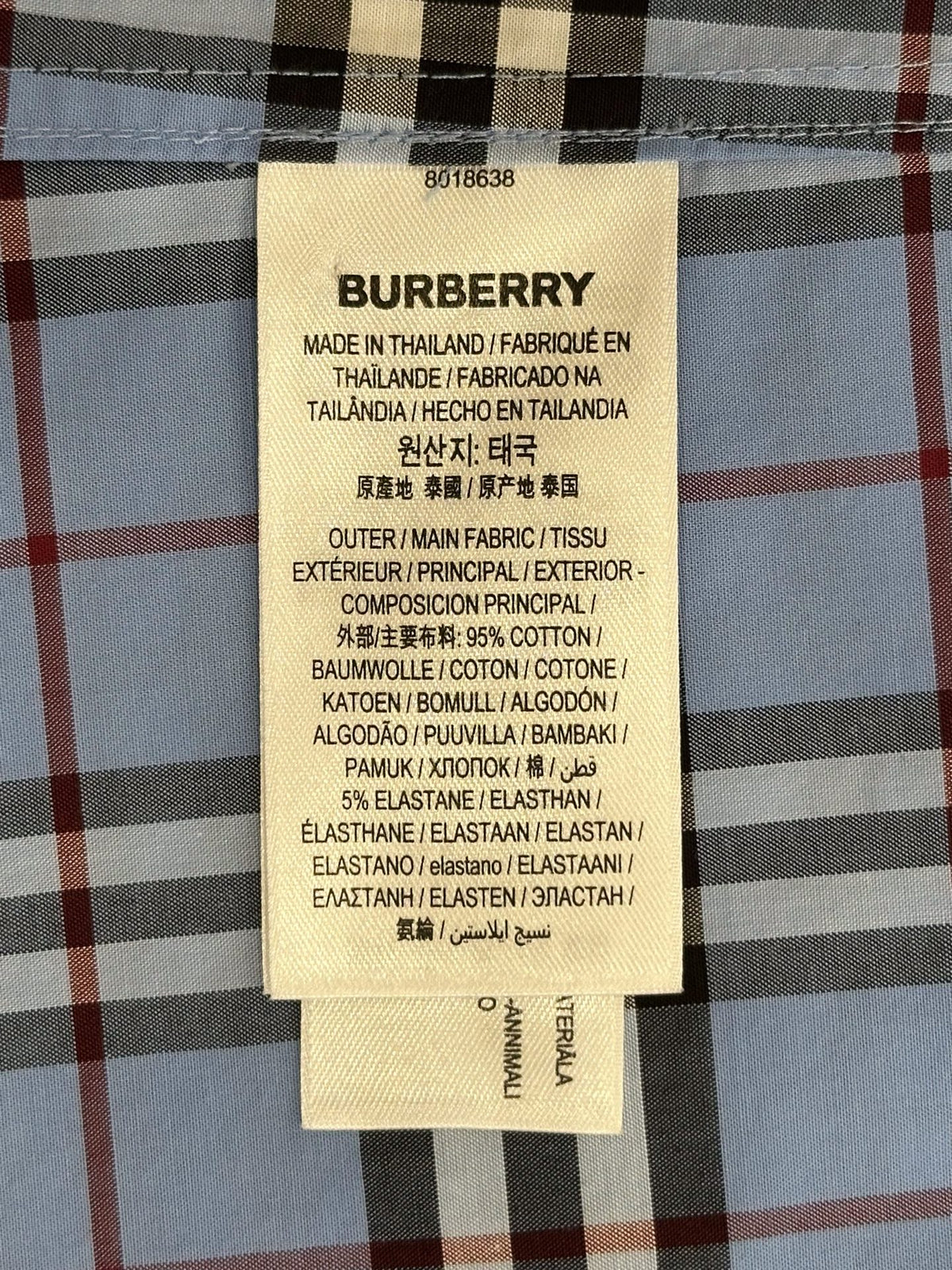 Burberry - London - Cotton - Blue - (M)