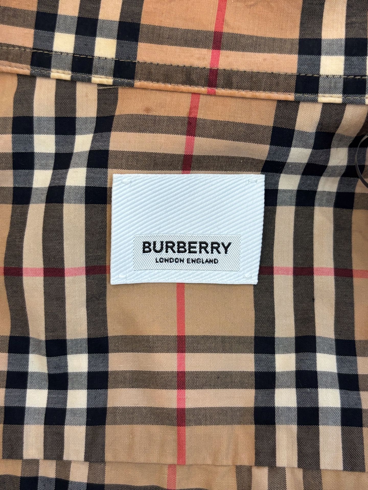 Burberry - Nova Check Shirt Jacket - Cotton and Elastane blend - Beige - (S)