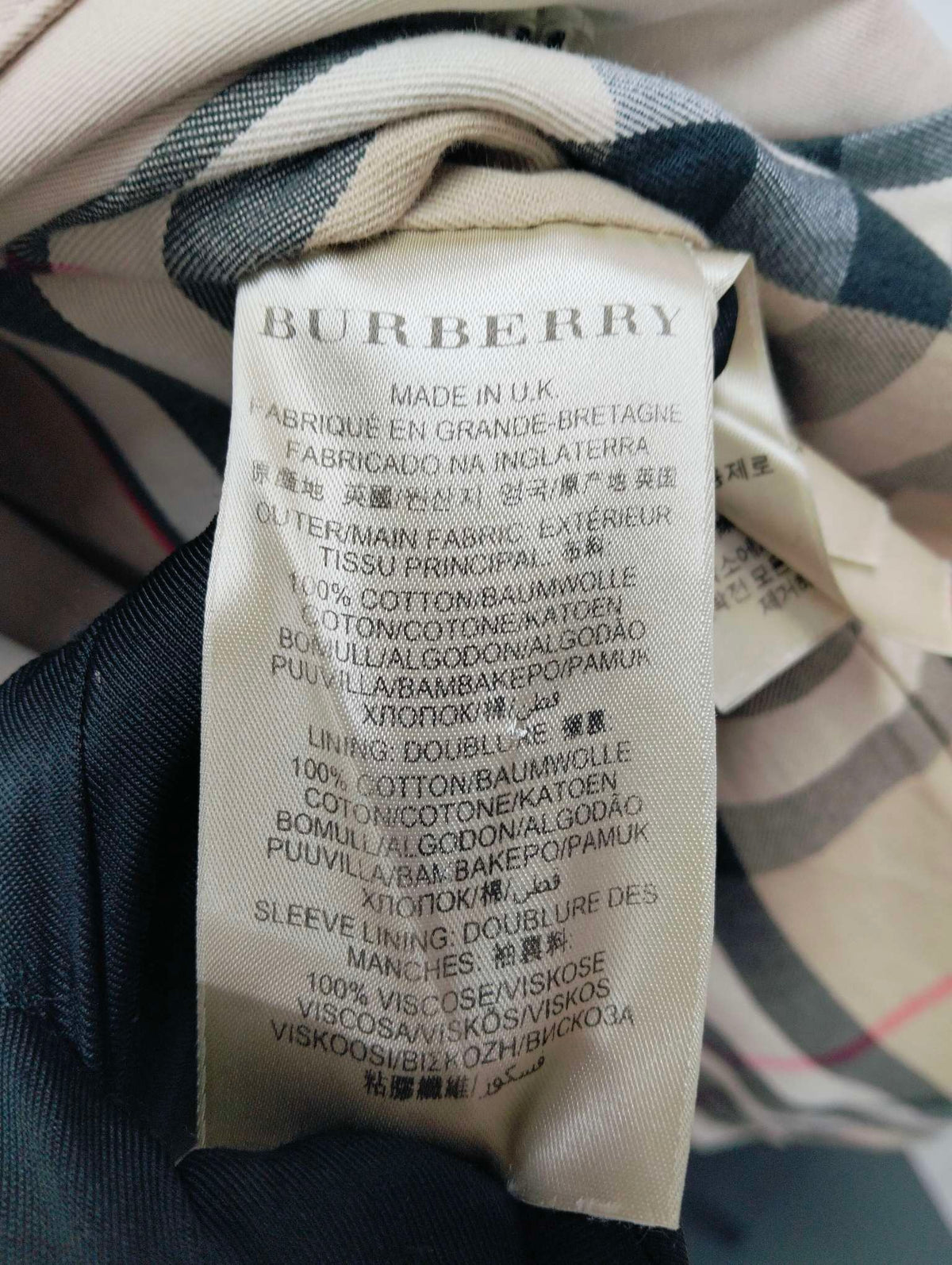 Burberry - Other - Cotton - Beige - (4)