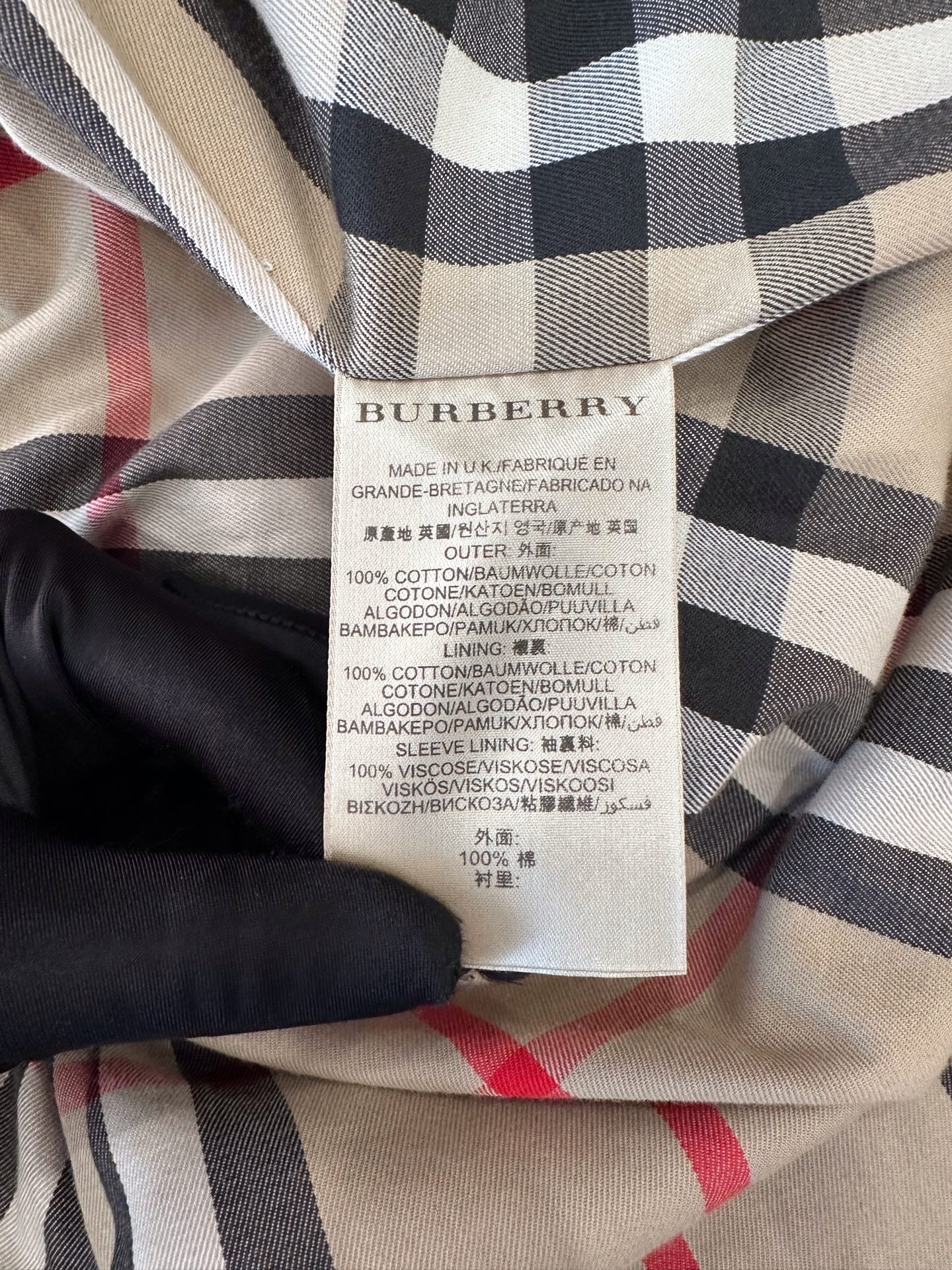 Burberry - Other - Cotton - Black - (36)