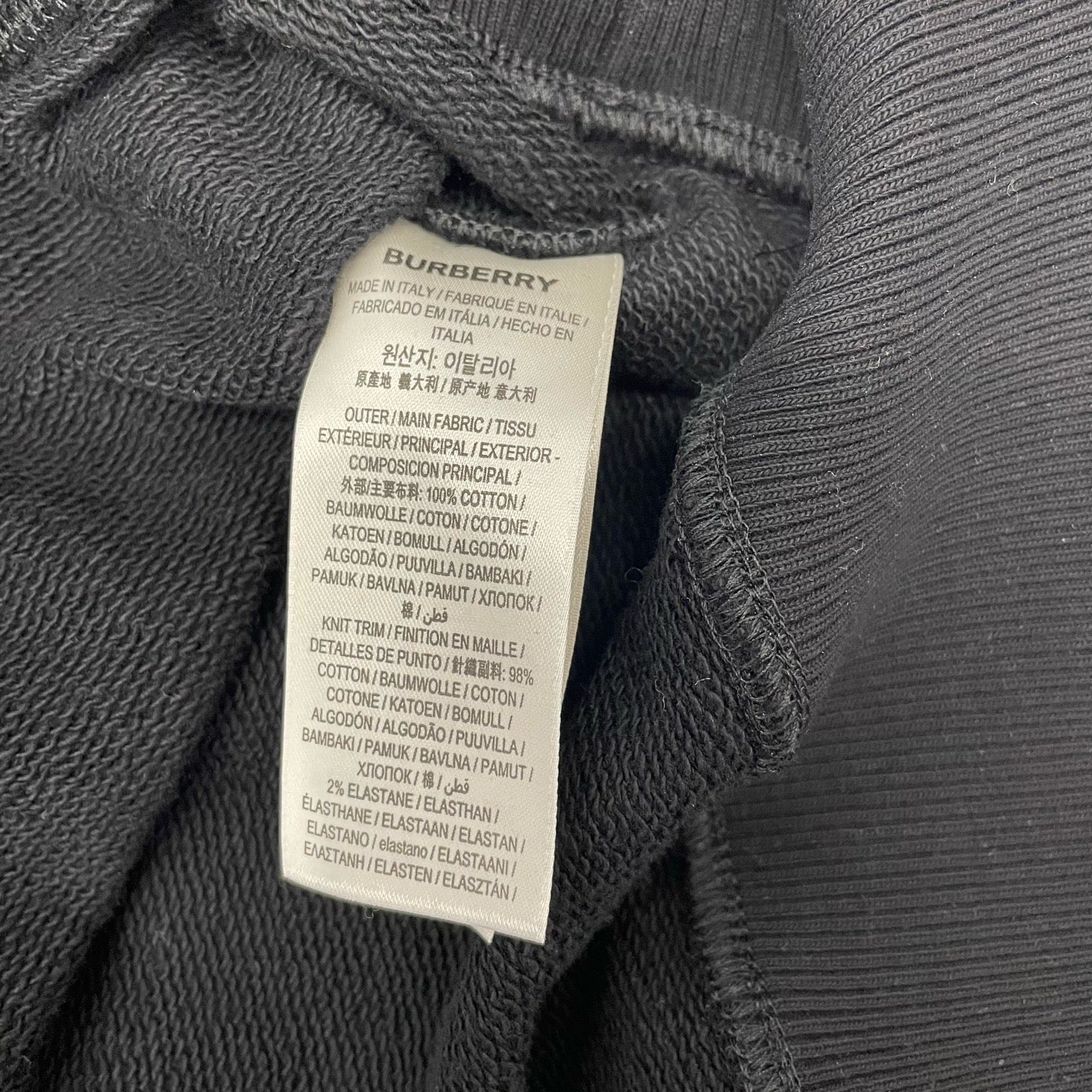 Burberry - Other - Cotton - Black - (L)