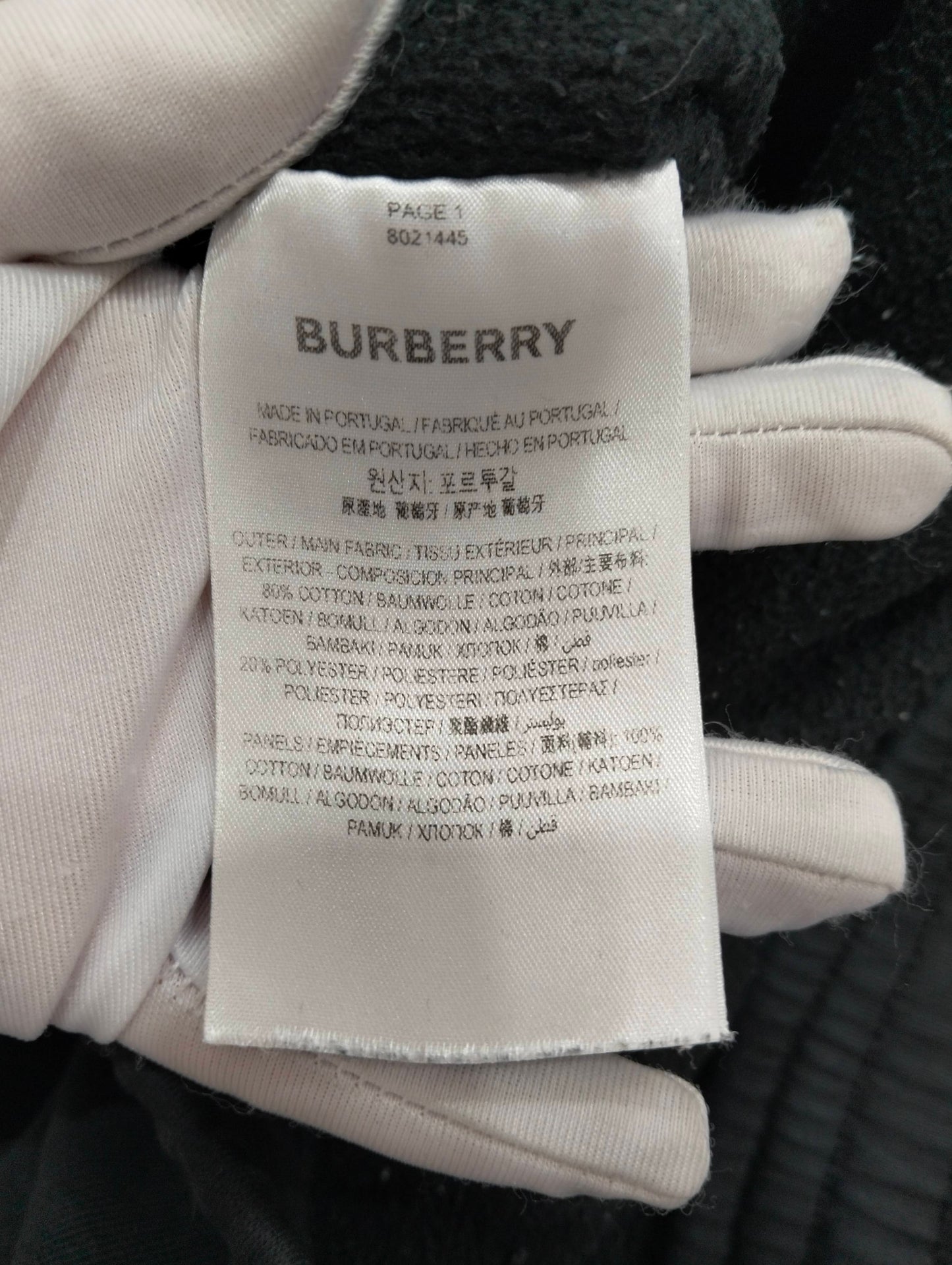Burberry - Other - Cotton - Black - (M)