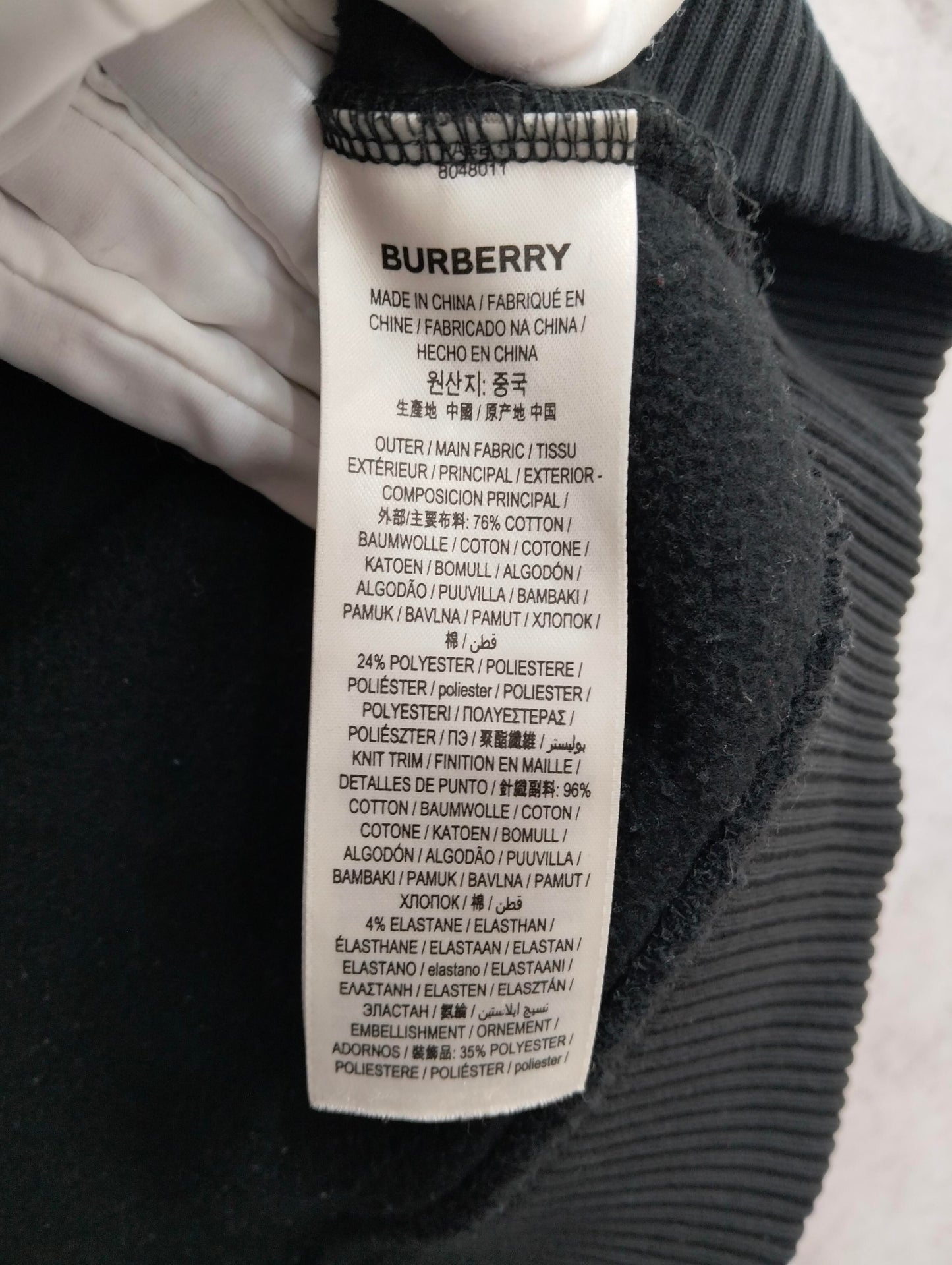 Burberry - Other - Cotton - Black - (M)