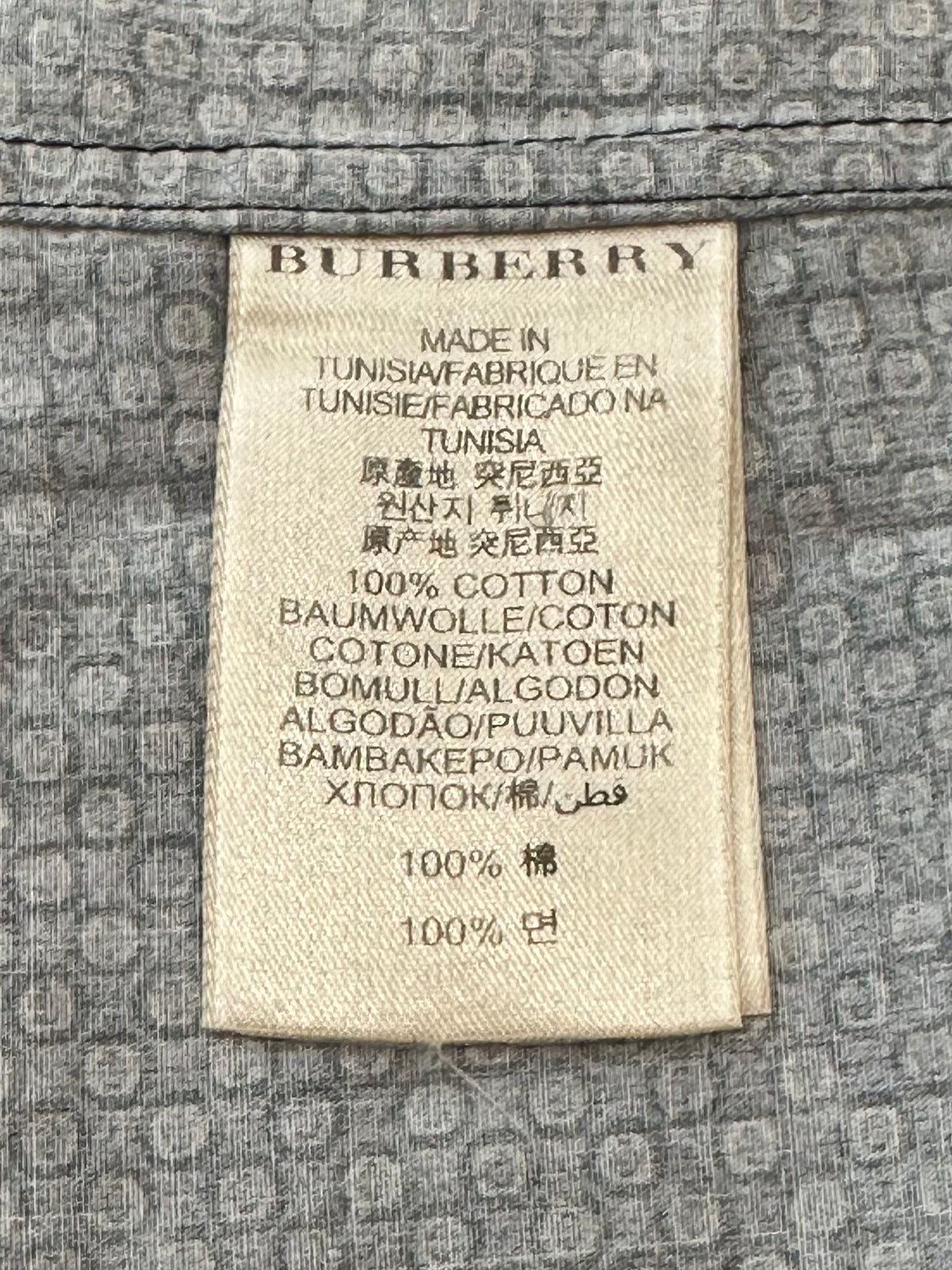 Burberry - Other - Cotton - Black - (M)
