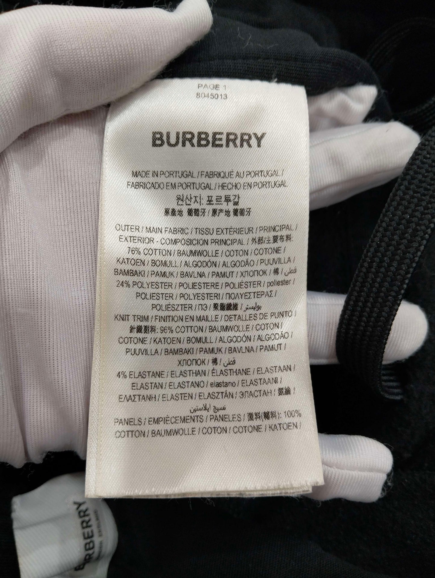 Burberry - Other - Cotton - Black - (S)