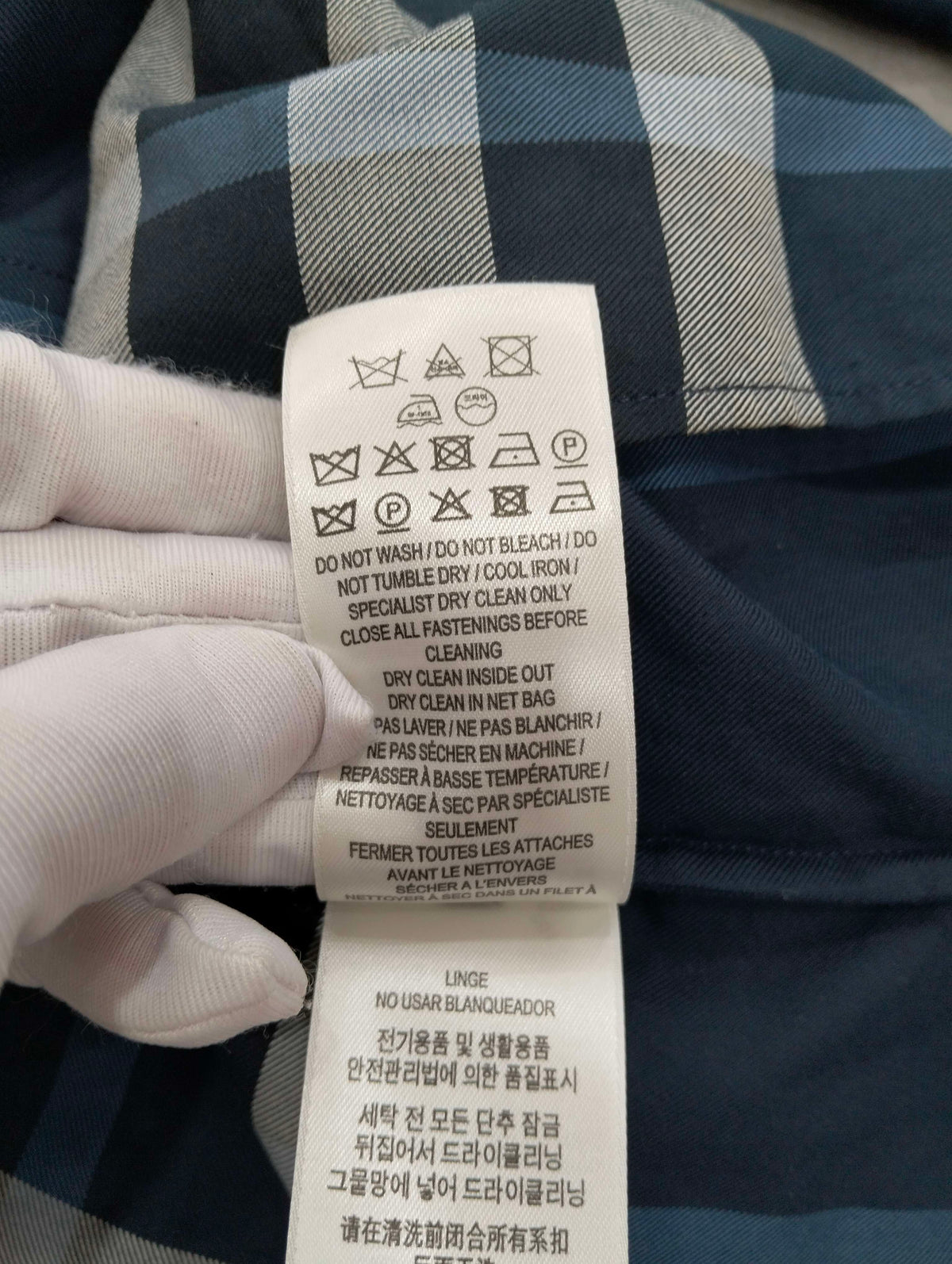 Burberry - Other - Cotton - Blue - (S)