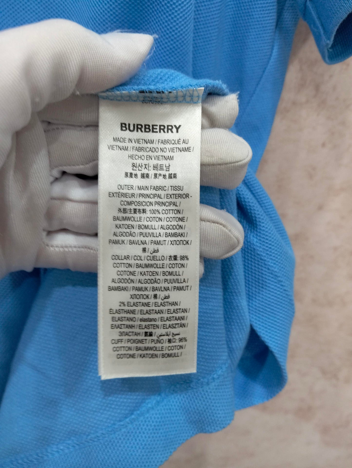 Burberry - Other - Cotton - Blue - (XXL)
