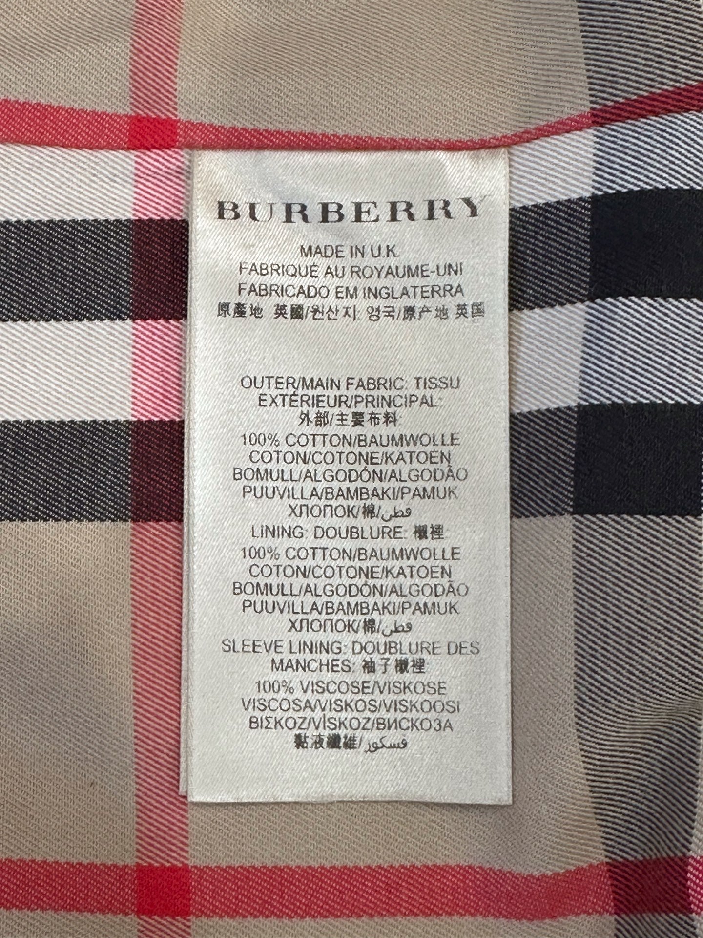 Burberry - Other - Cotton - Brown - (10)