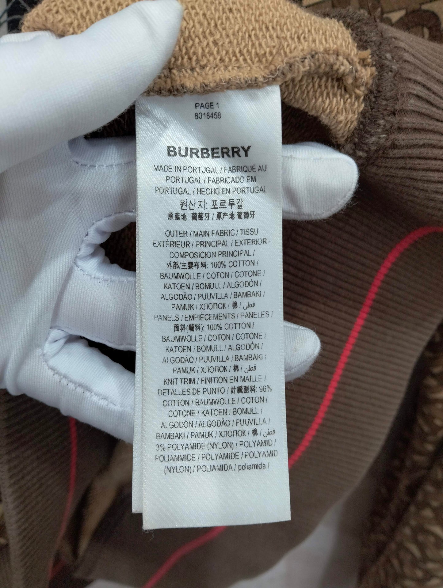 Burberry - Other - Cotton - Brown - (L)
