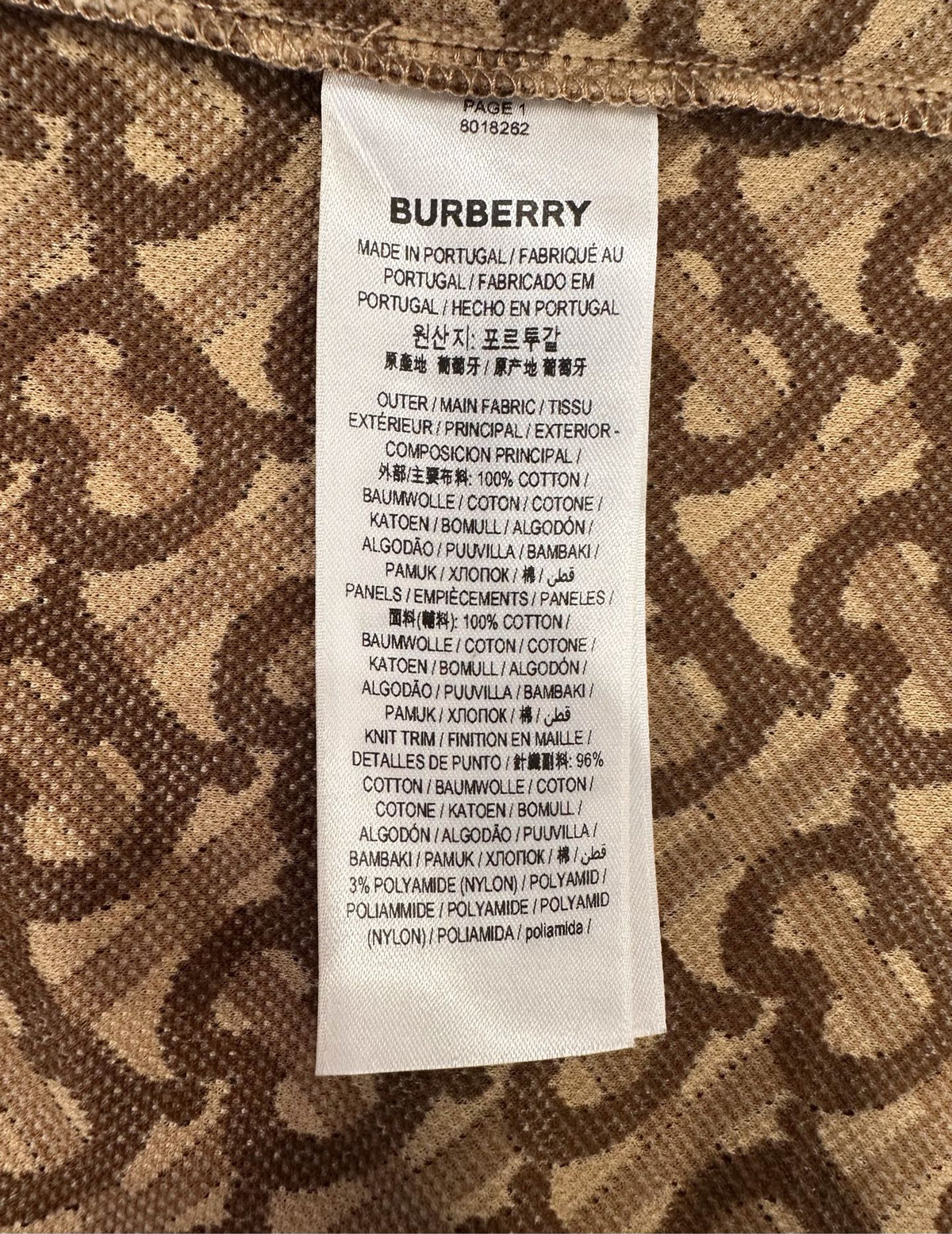 Burberry - Other - Cotton - Brown - (XS)