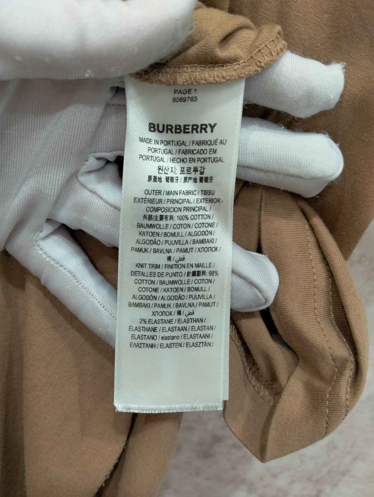Burberry - Other - Cotton - Camel - (L)