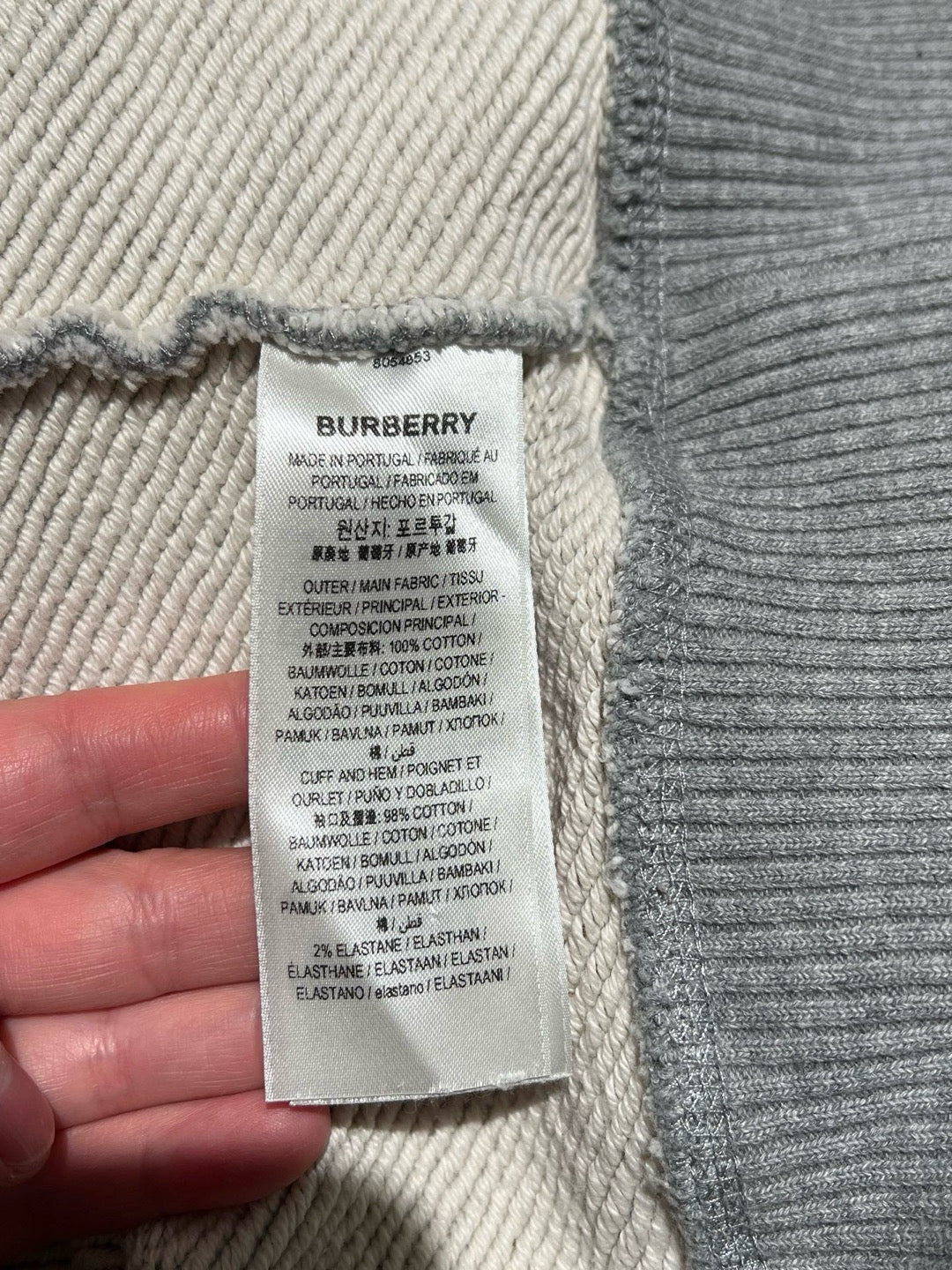 Burberry - Other - Cotton - Grey - (M)