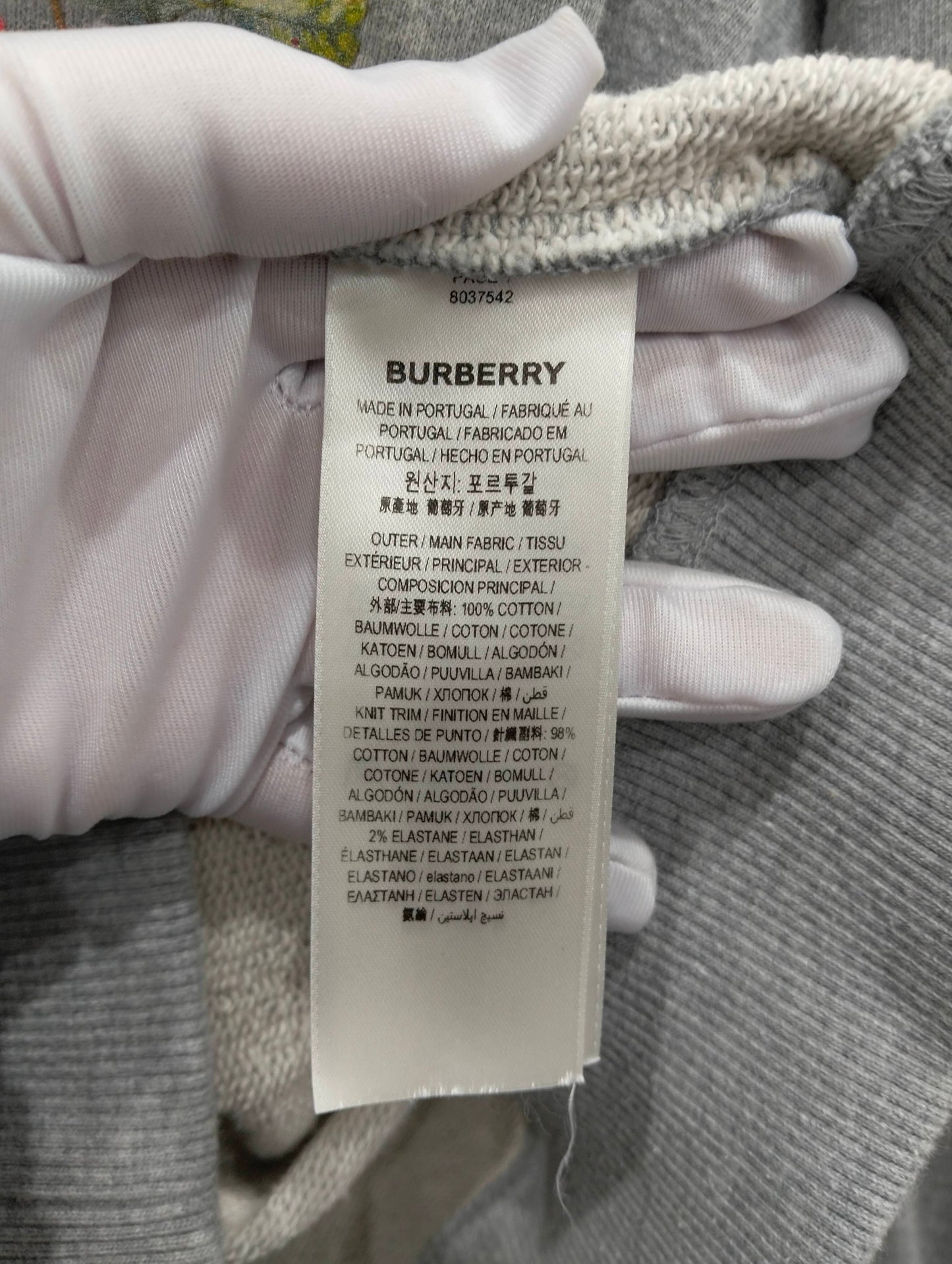 Burberry - Other - Cotton - Grey - (XS)