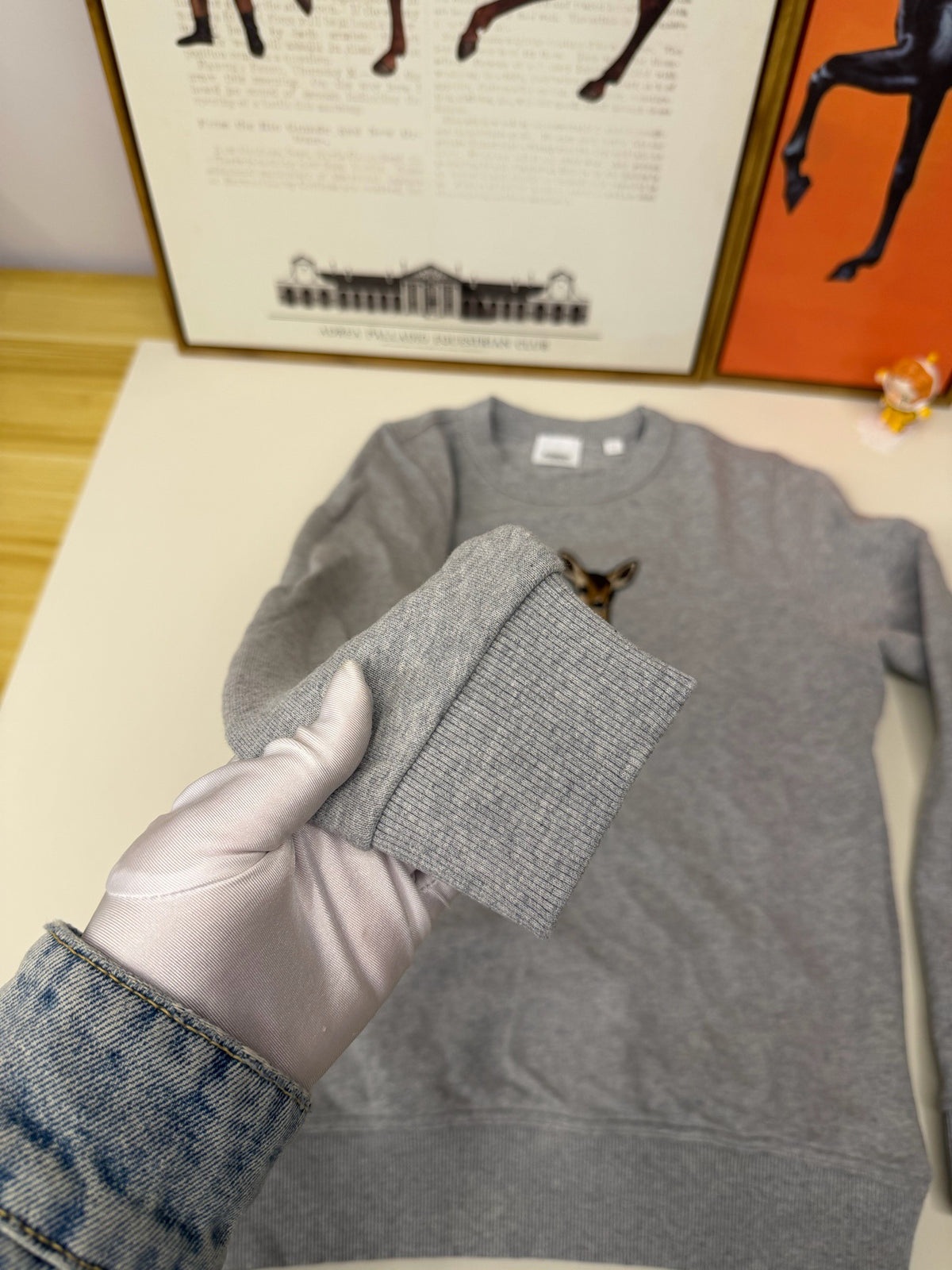 Burberry - Other - Cotton - Grey - (XS)