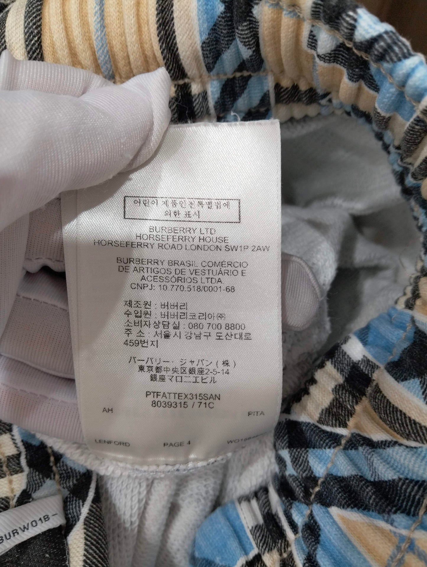 Burberry - Other - Cotton - Multicolour - (M)