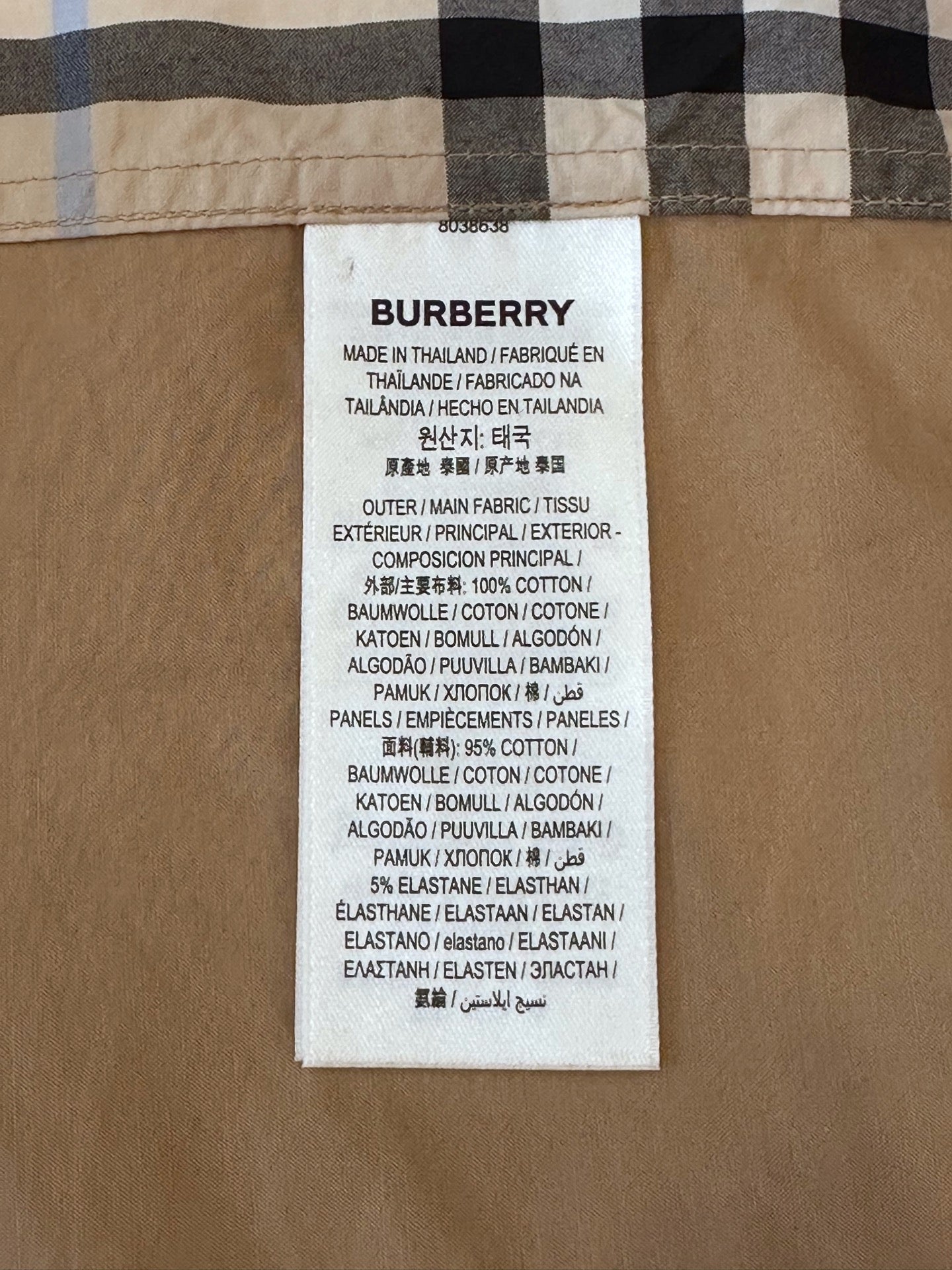 Burberry - Other - Cotton - Multicolour - (S)