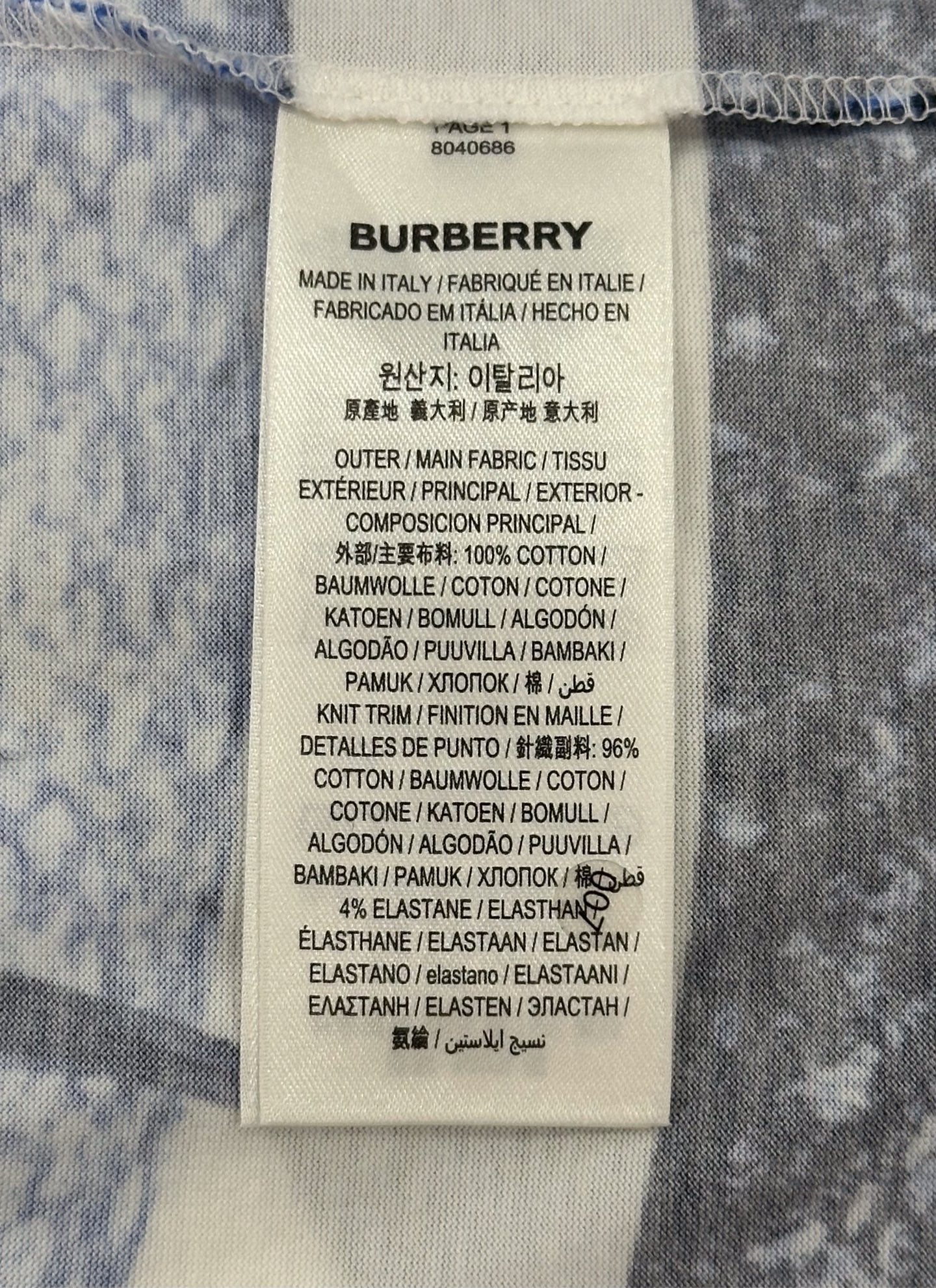 Burberry - Other - Cotton - Multicolour - (XXS)