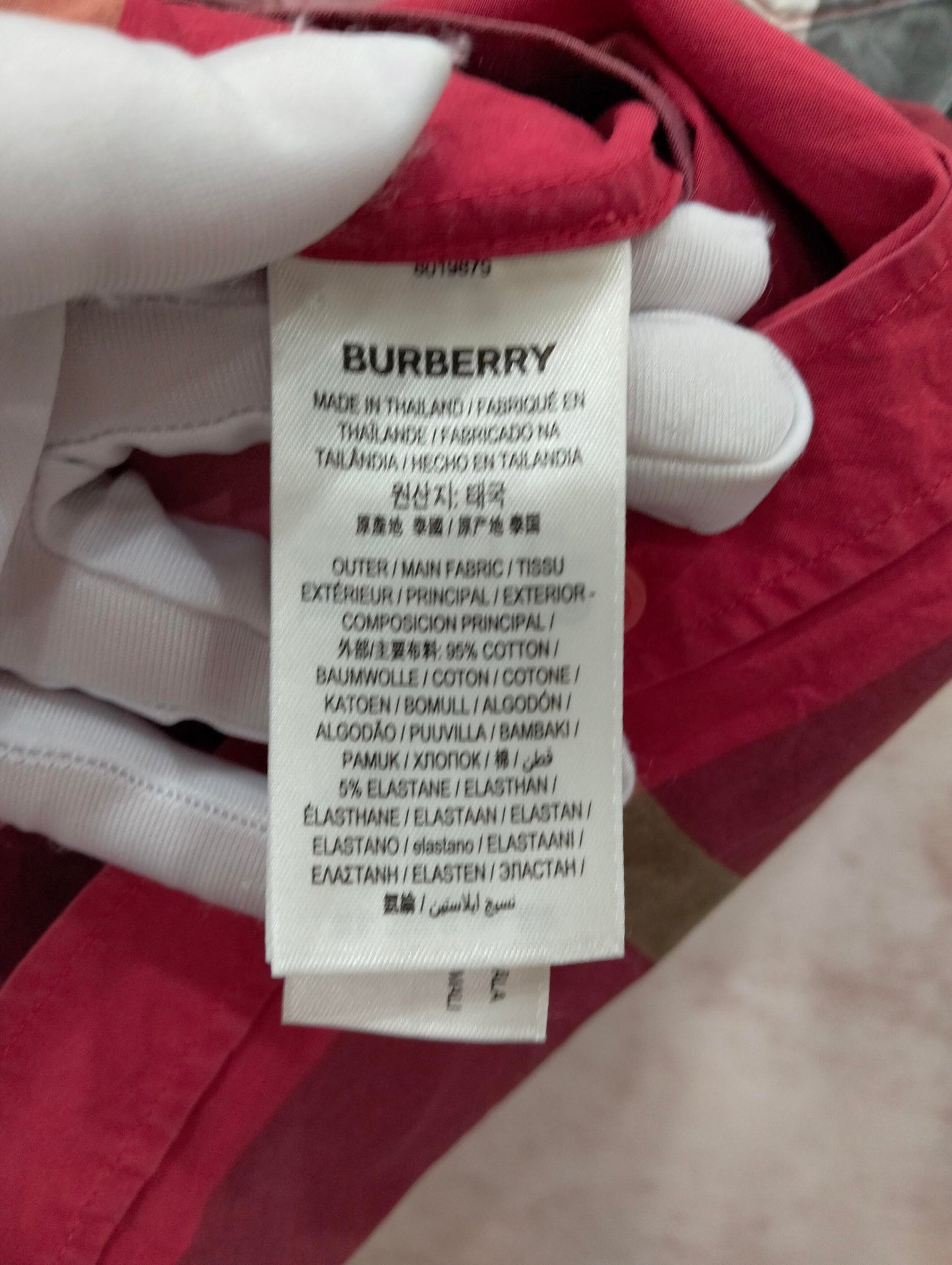 Burberry - Other - Cotton - Red - (S)