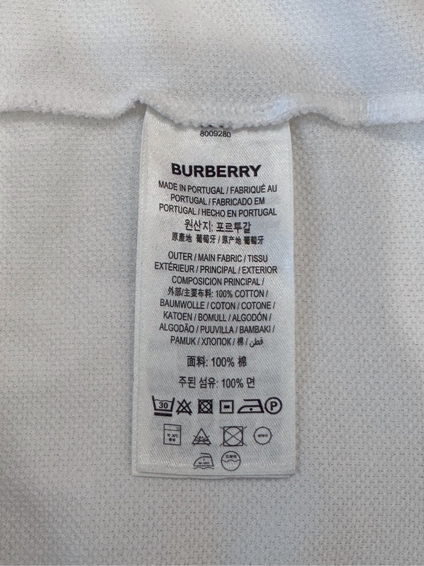 Burberry - Other - Cotton - White - (L)