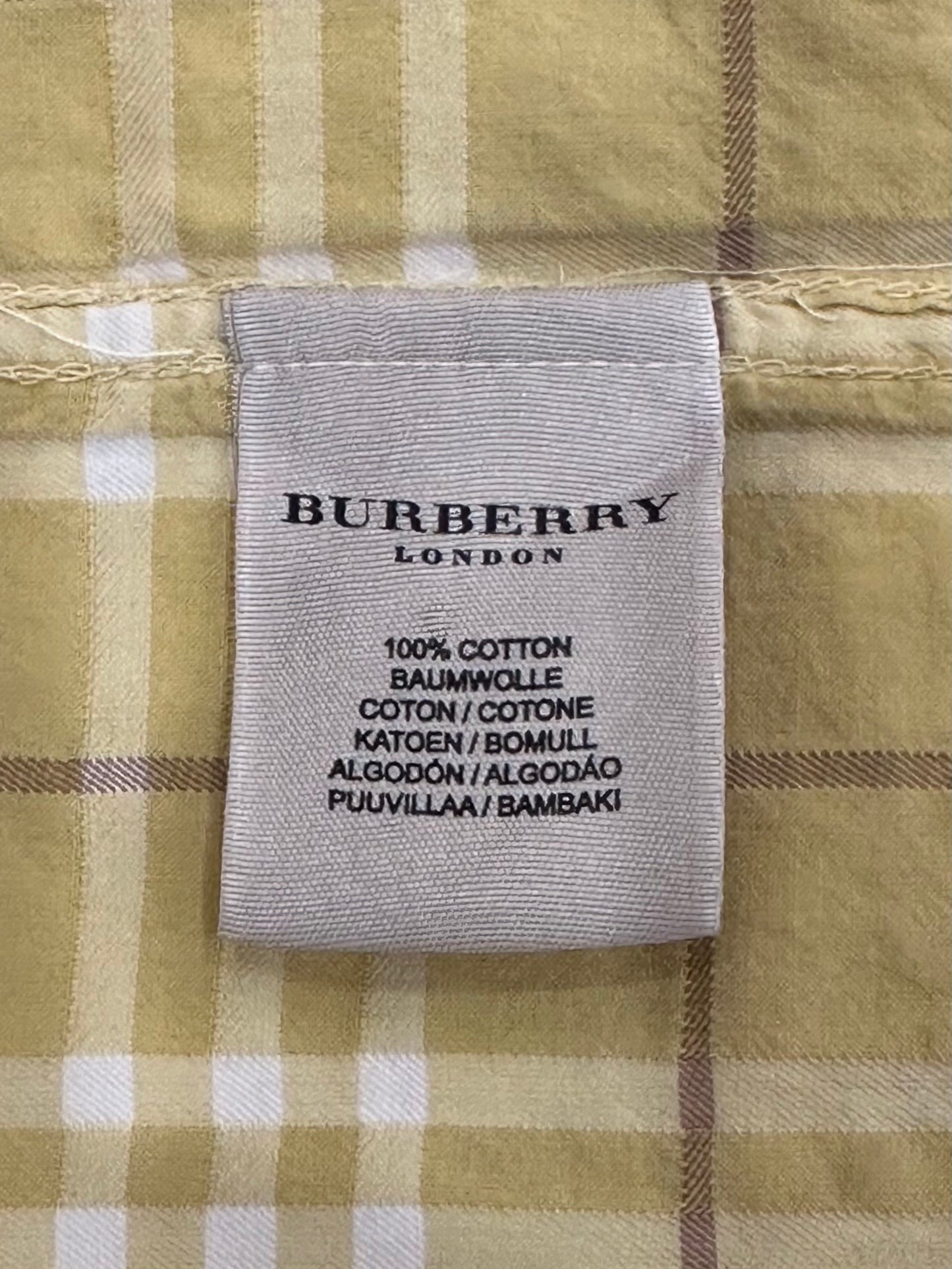 Burberry - Other - Cotton - Yellow - (S)