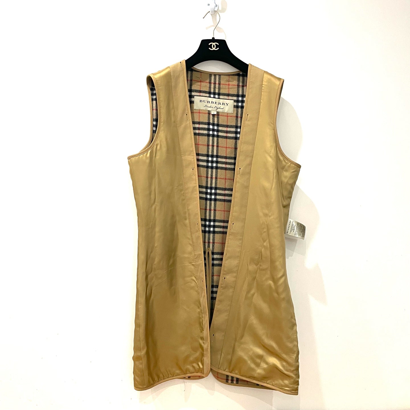 Burberry - Other - Leather - Silver - (44)