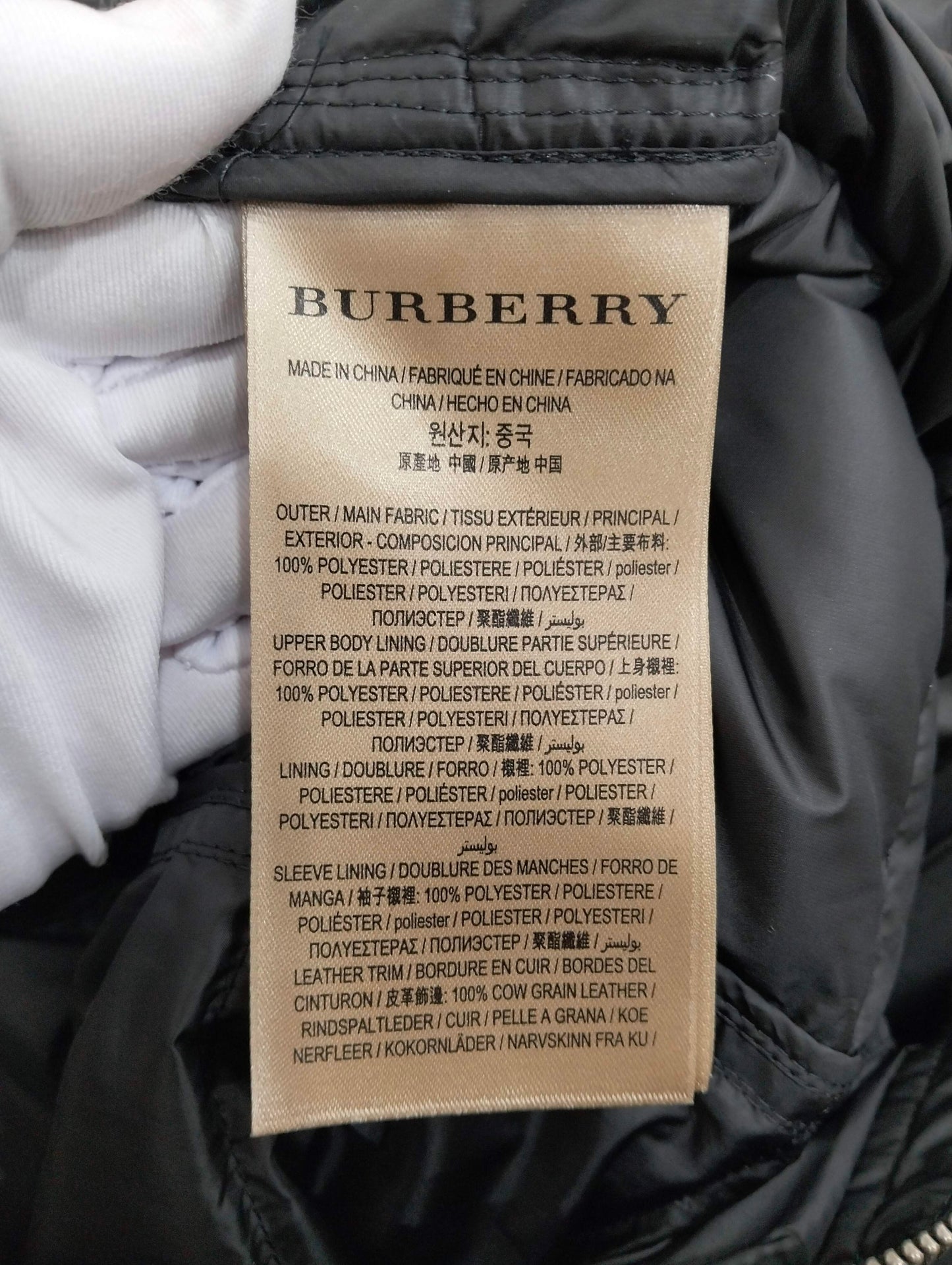 Burberry - Other - Polyamide - Black - (M)