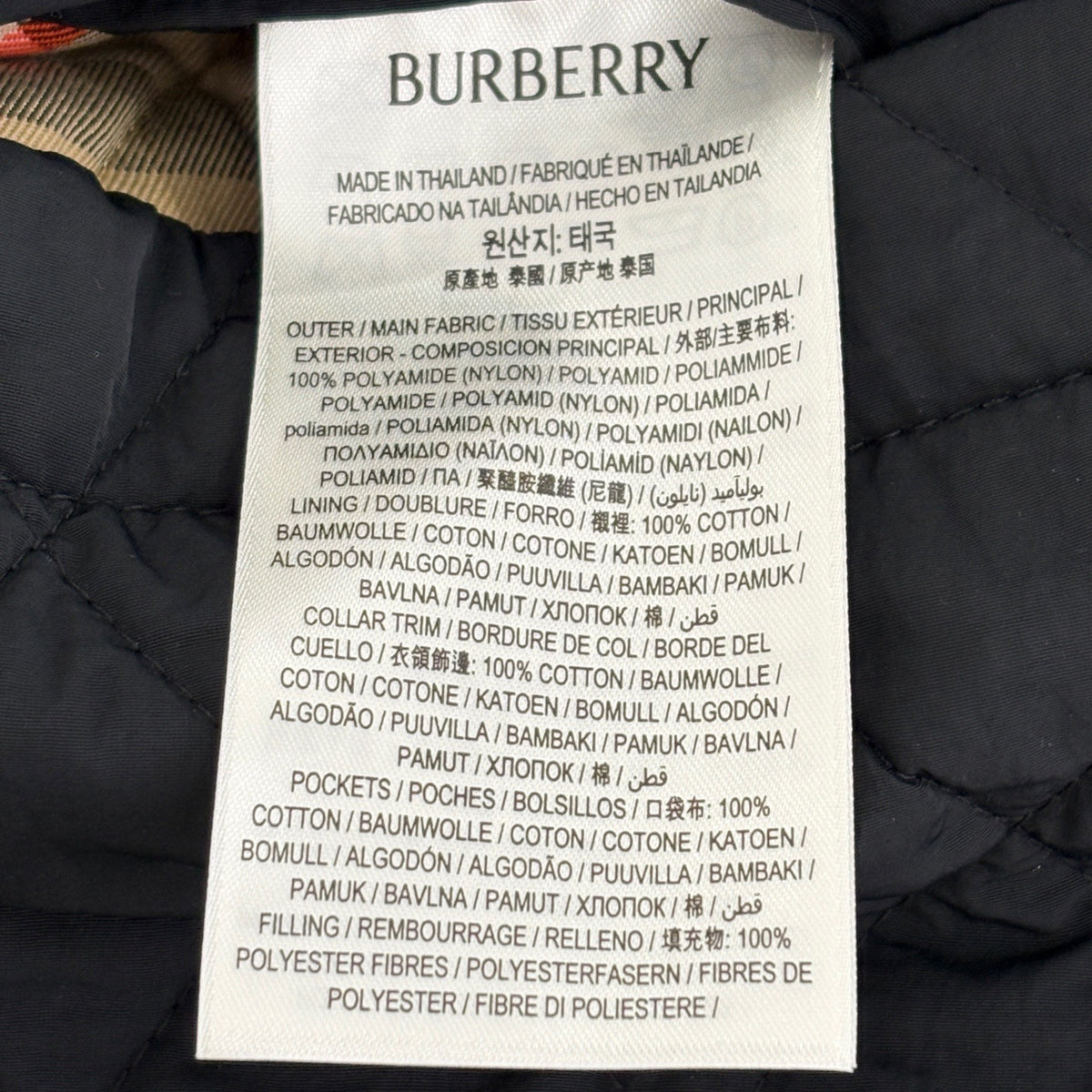 Burberry - Other - Polyamide - Black - (M)