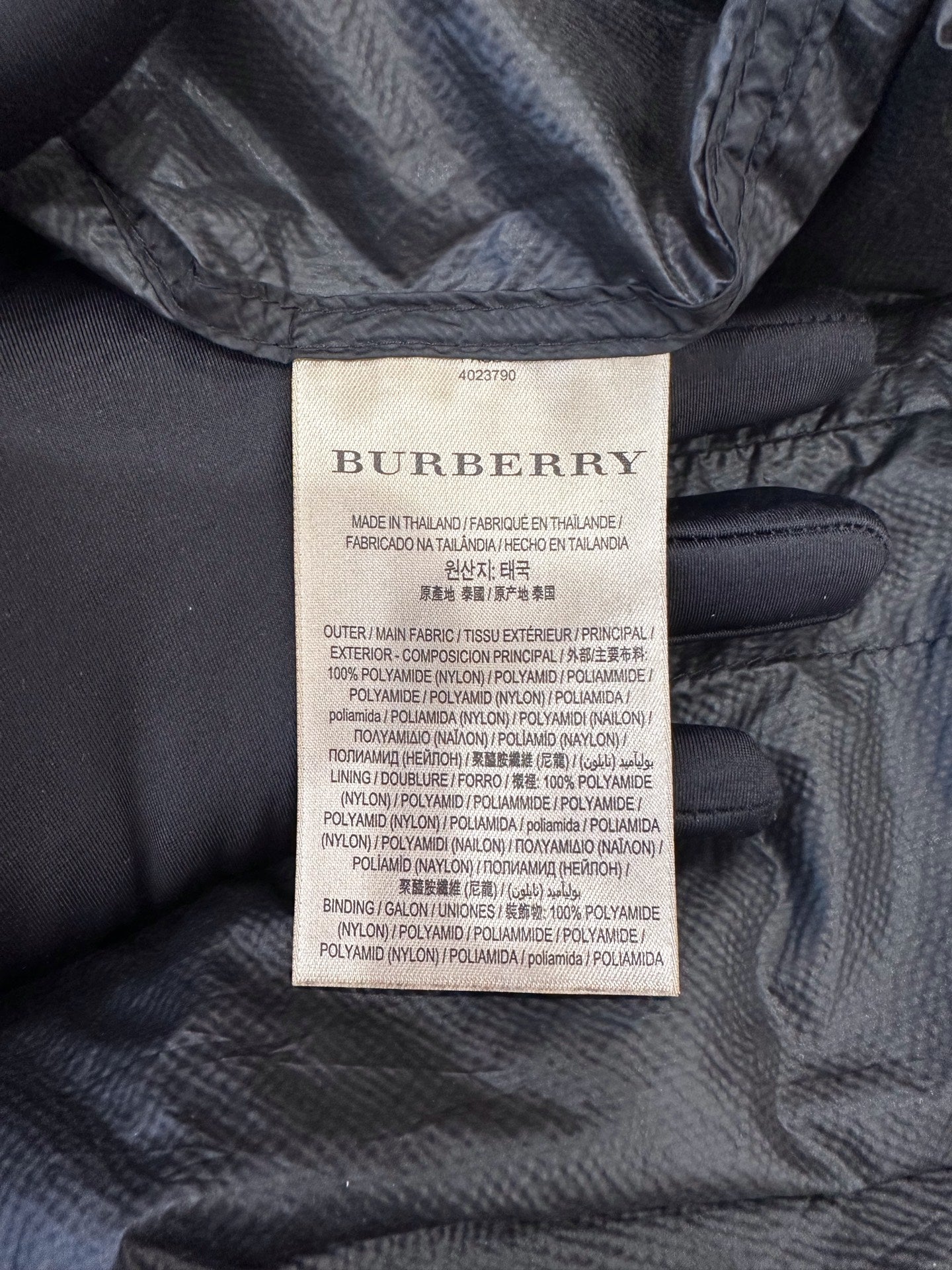 Burberry - Other - Polyamide - Black - (S)