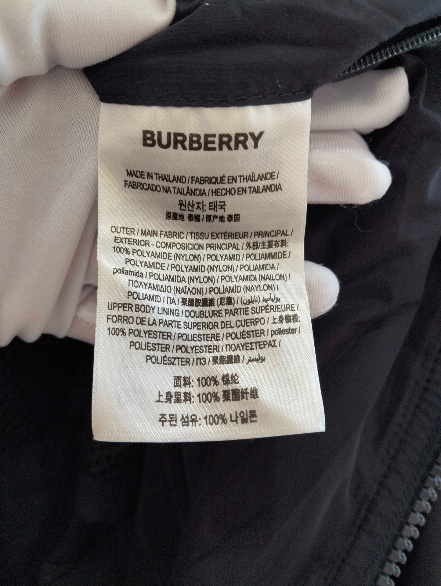 Burberry - Other - Polyamide - Navy - (XL)