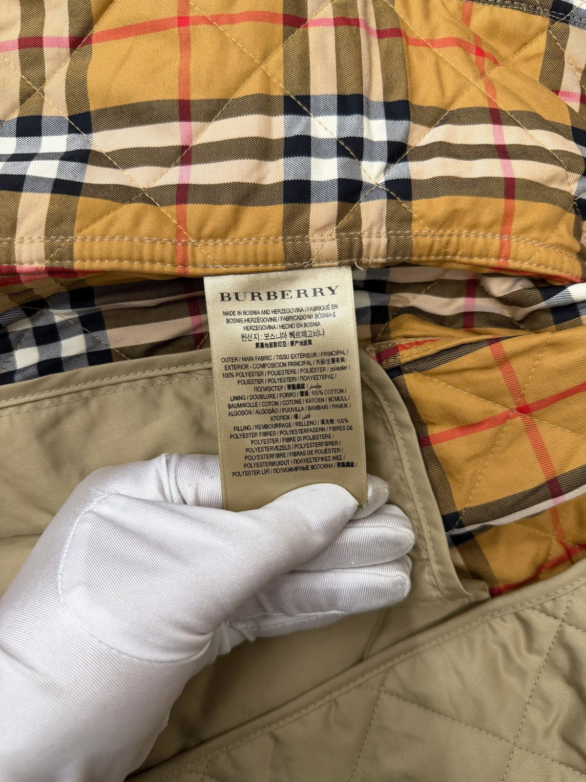 Burberry - Other - Polyester - Beige - (M)