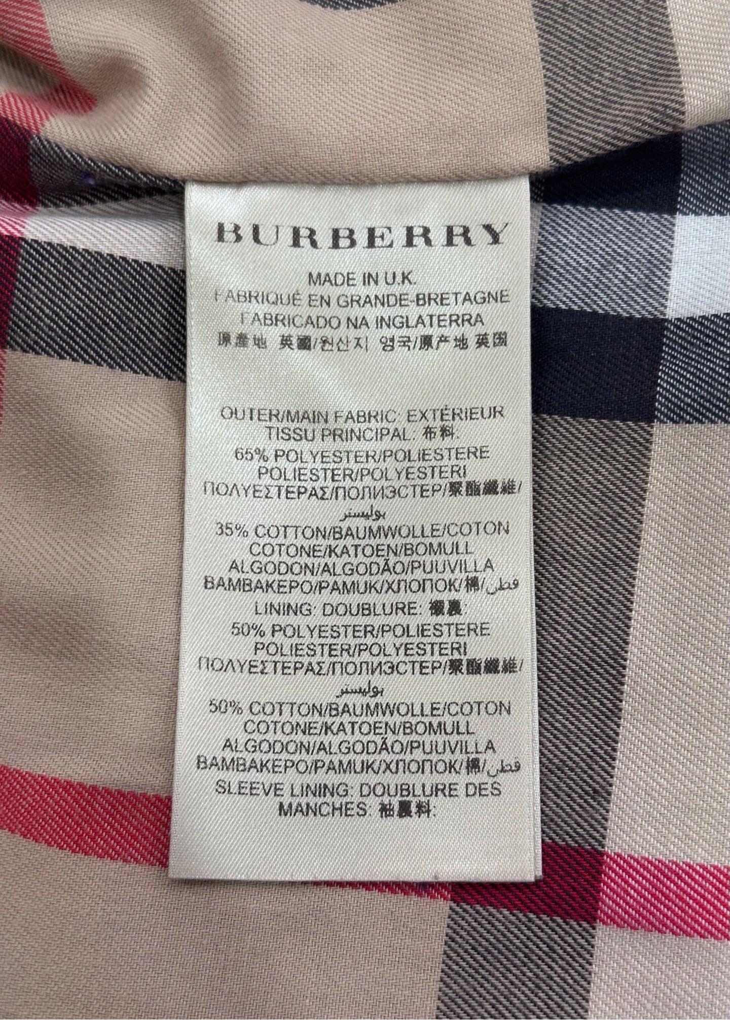 Burberry - Other - Polyester - Black - (46)