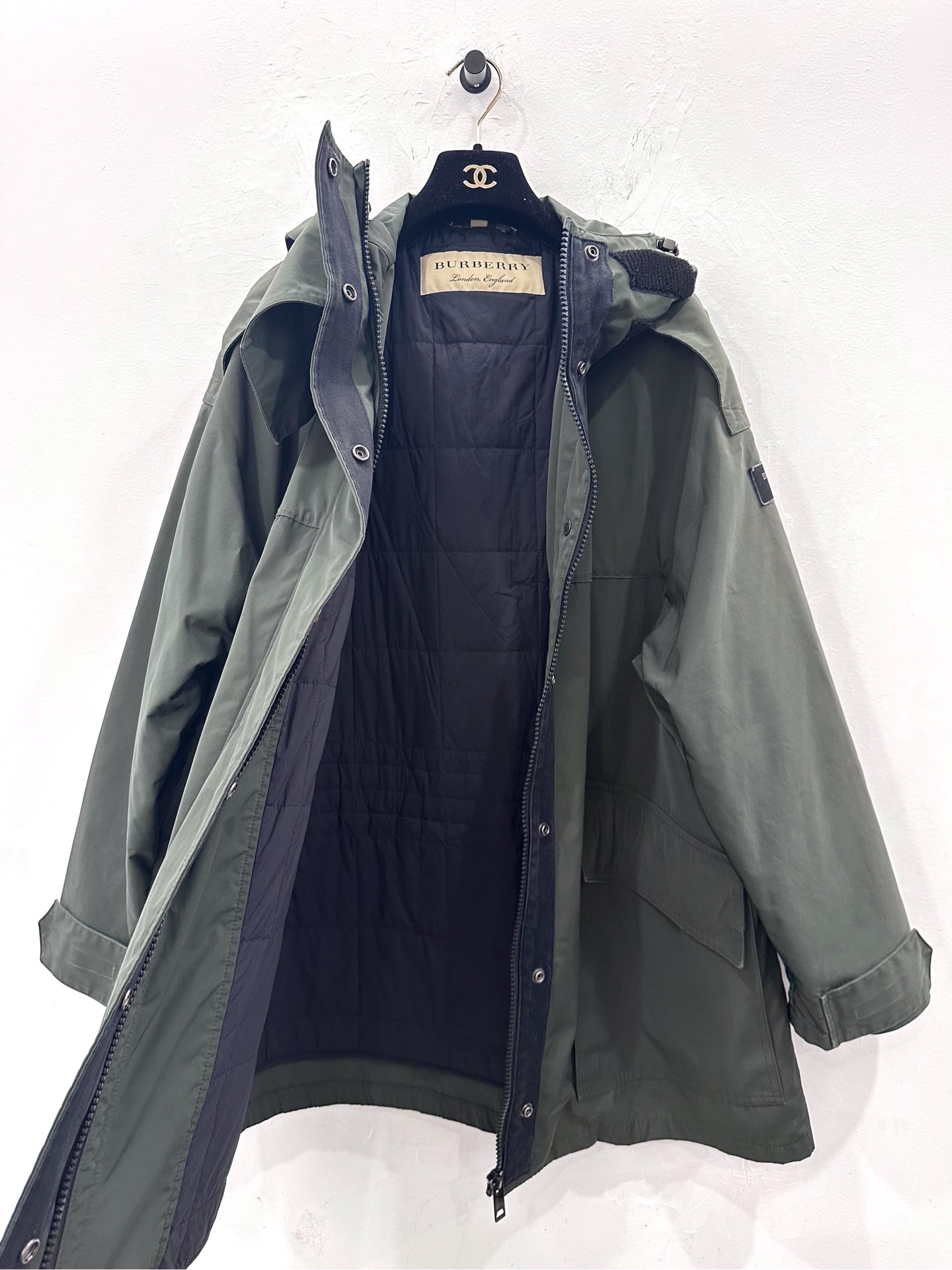 Burberry - Other - Polyester - Green - (XL)