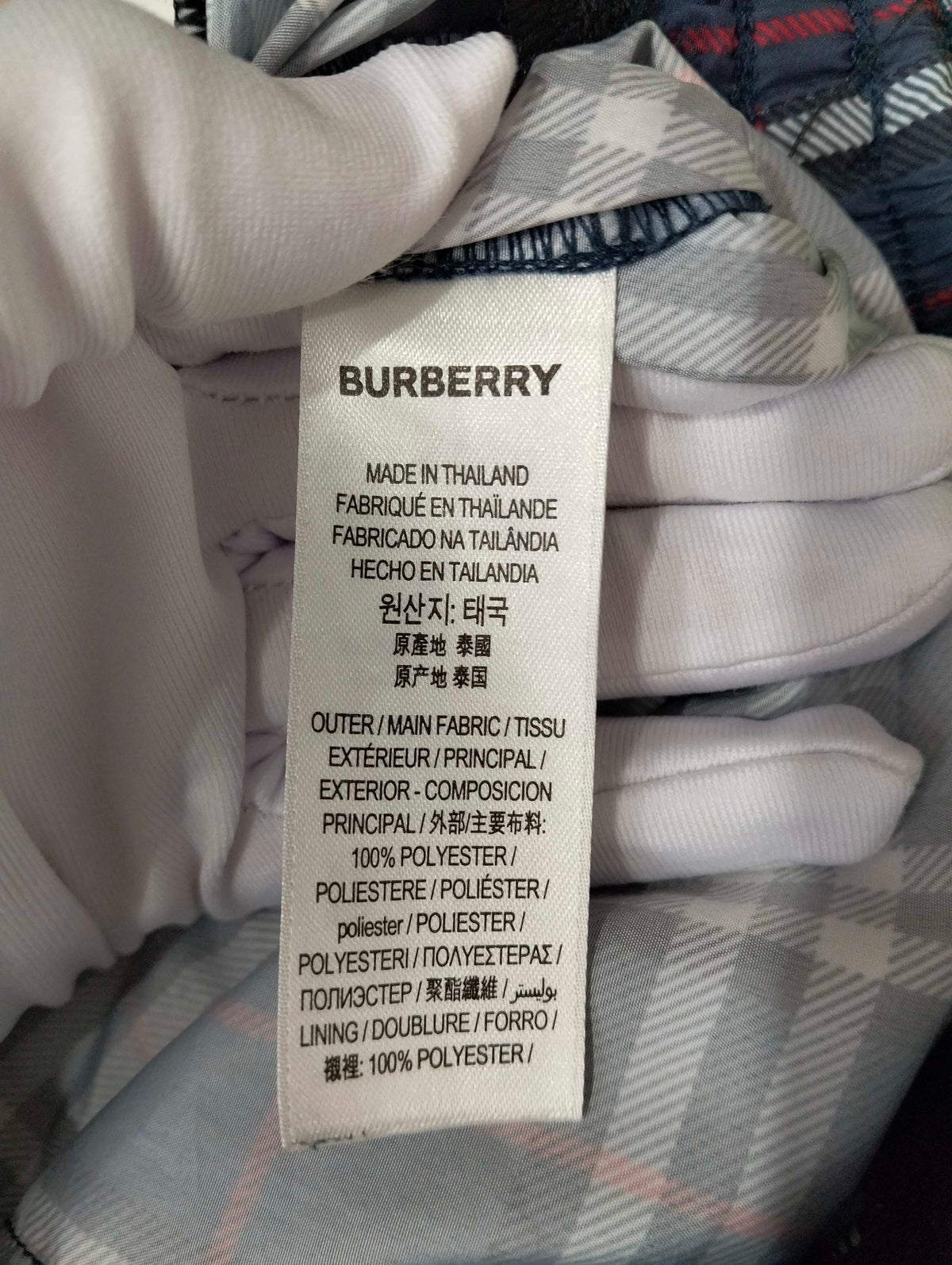 BURBERRY - Other - Polyester - Multicolour - (S)